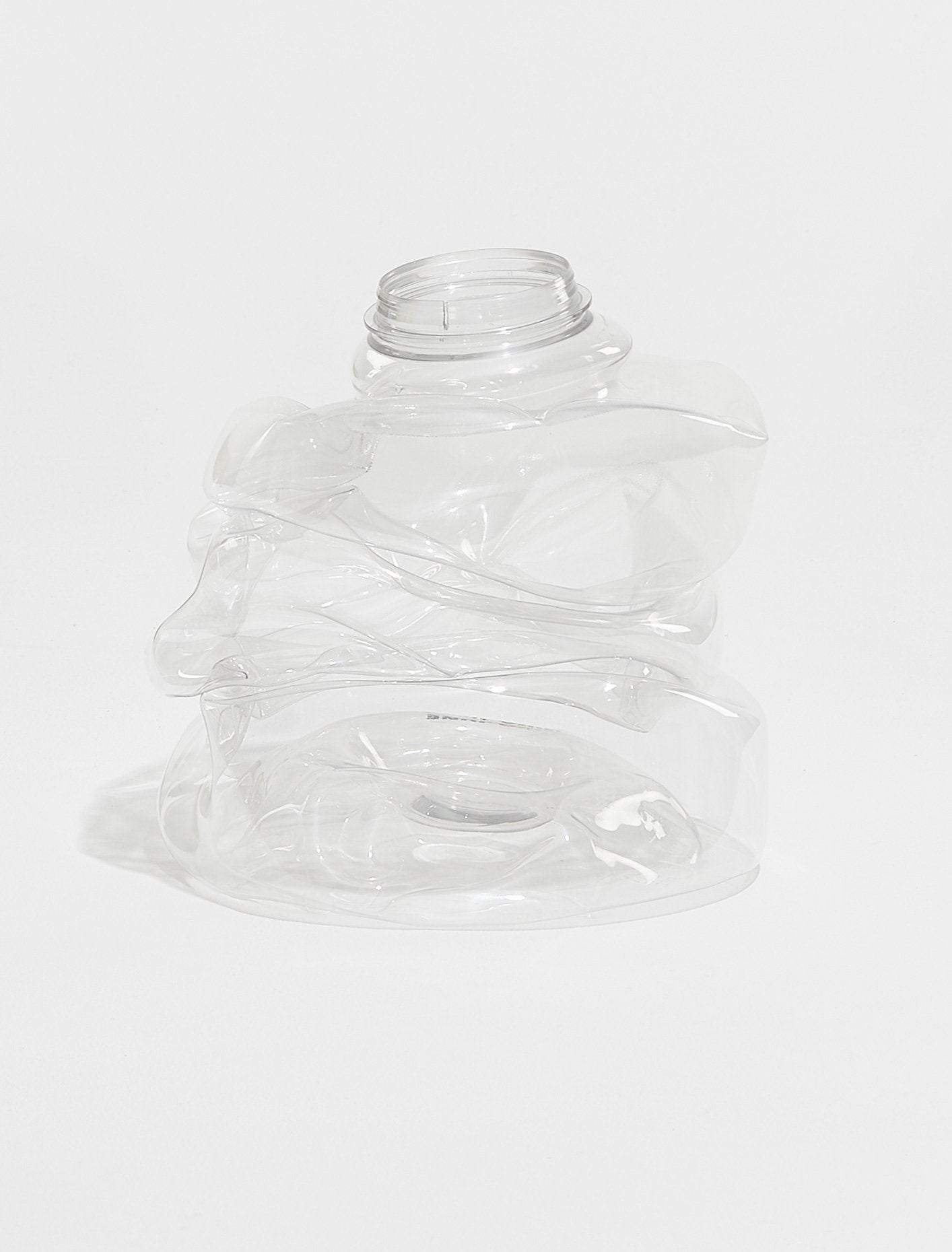 Eros Torso 20 Vase in Clear