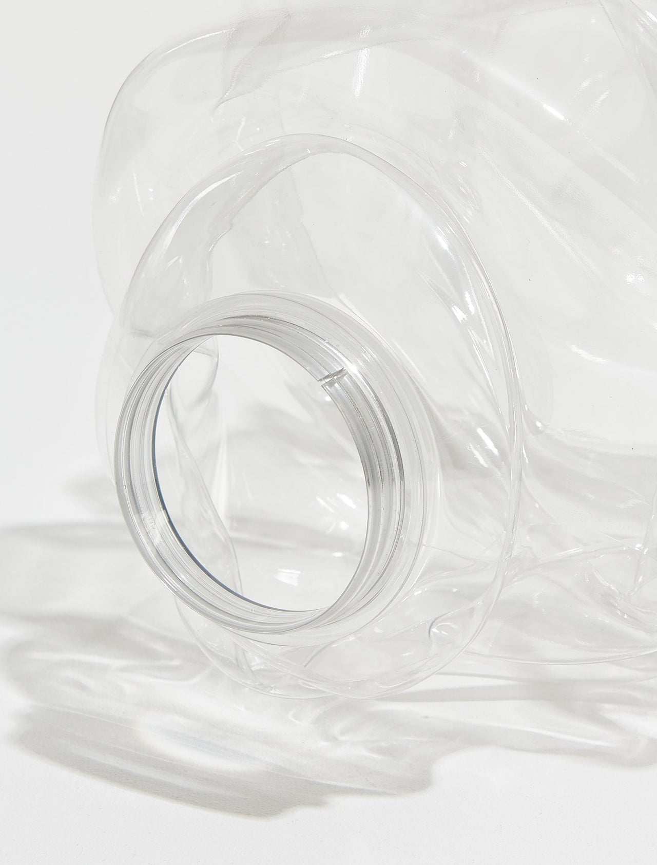 Eros Torso 20 Vase in Clear