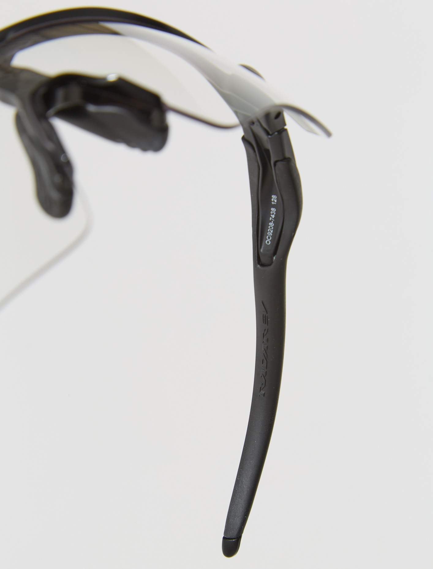 Radar EV Path in Matte Black with Clear Lenses