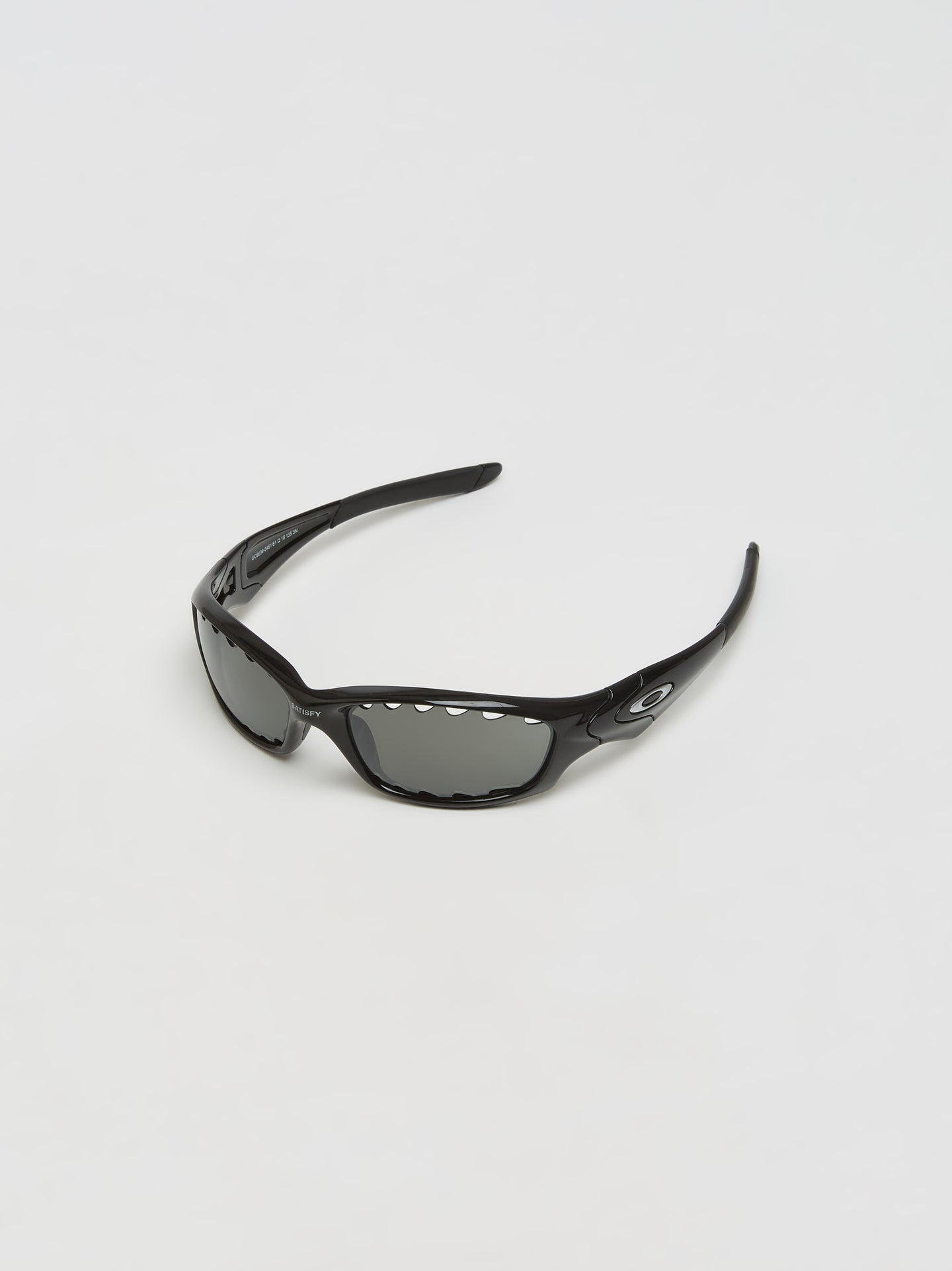 x Satisfy Straight Jacket in Black with Prizm Black Lenses