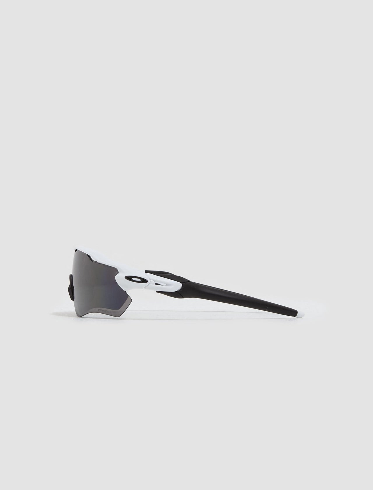 Radar EV Path in Polished White with Prizm Black Polarized Lenses