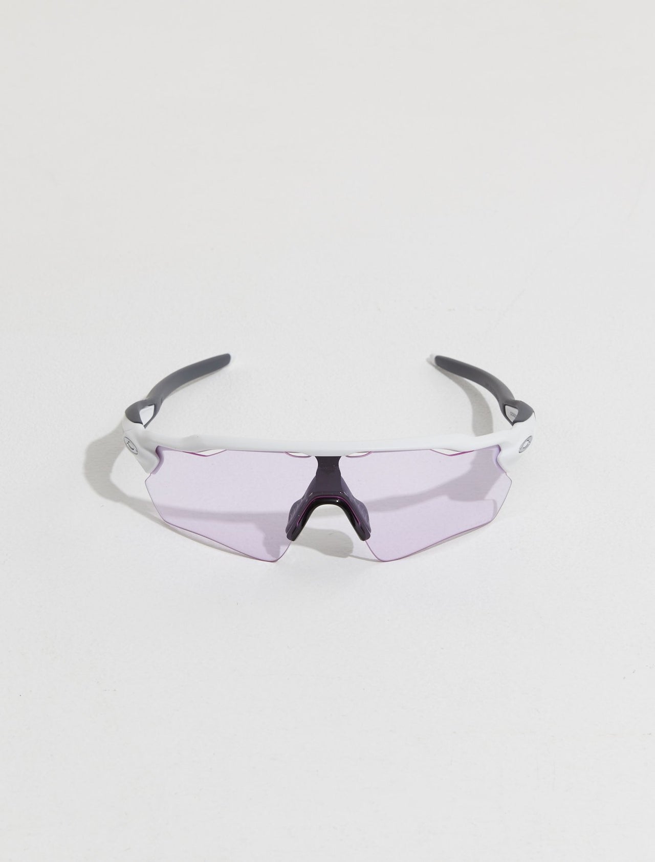 Radar EV Path in Matte White with Prizm Low Light Lenses