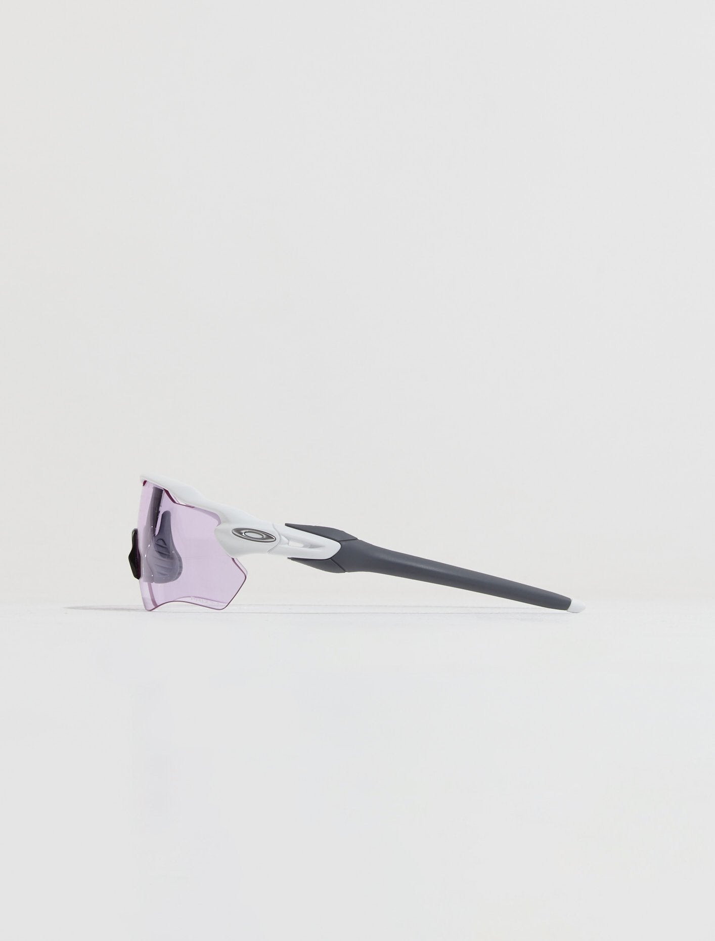 Radar EV Path in Matte White with Prizm Low Light Lenses