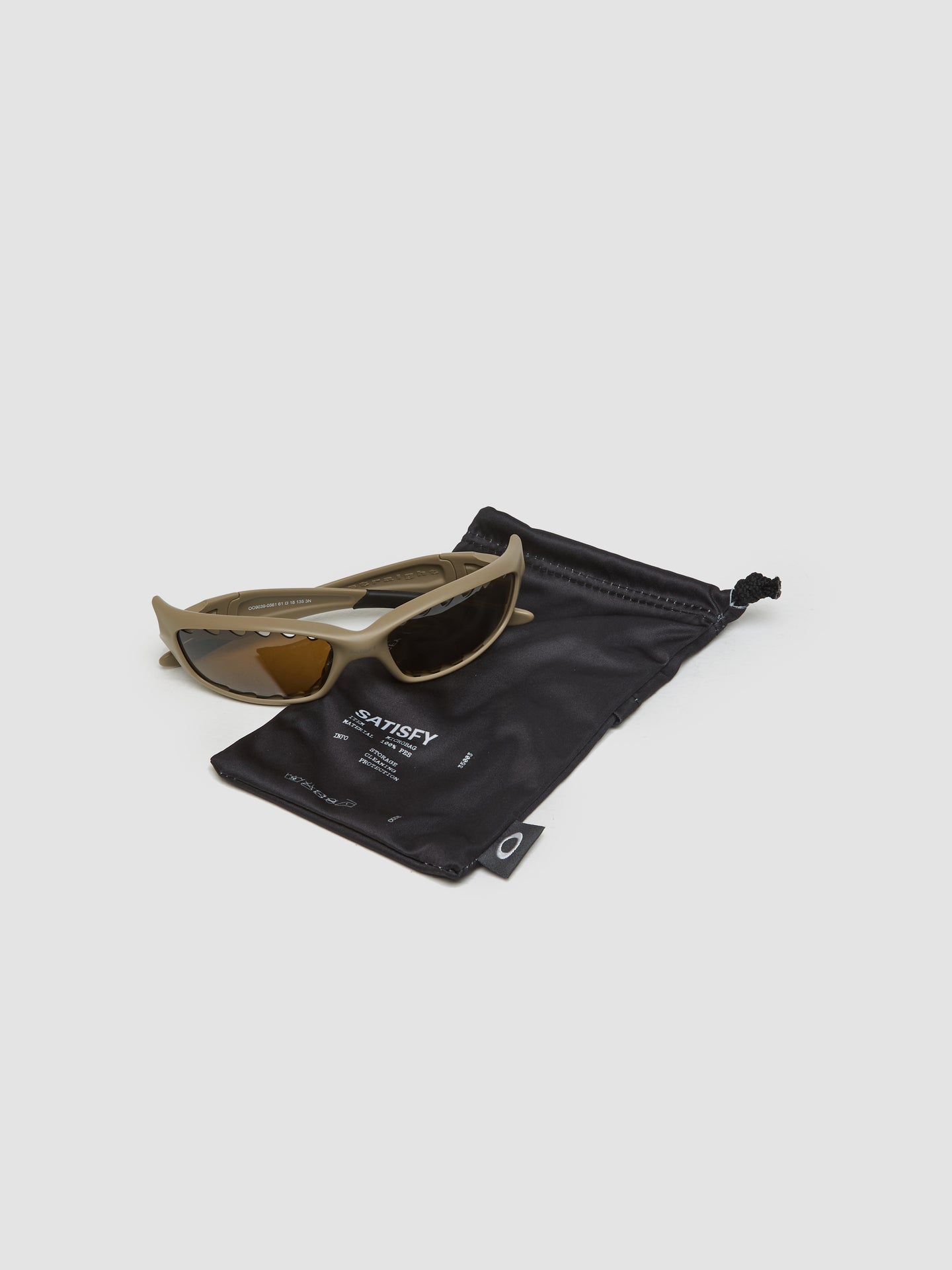 x Satisfy Straight Jacket in Matte Terrain with Prizm Bronze Lenses