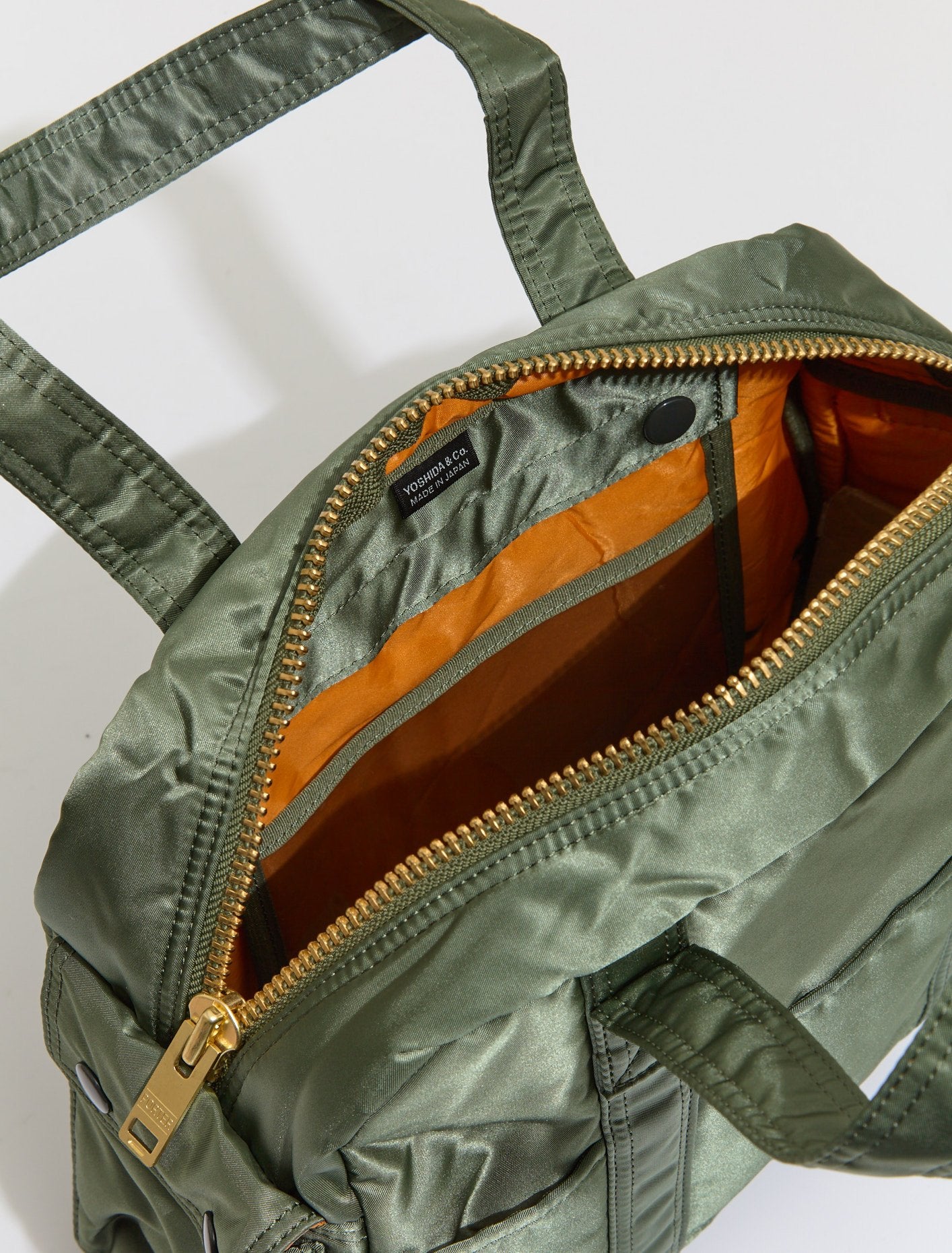 Small Duffle Bag in Sage Green