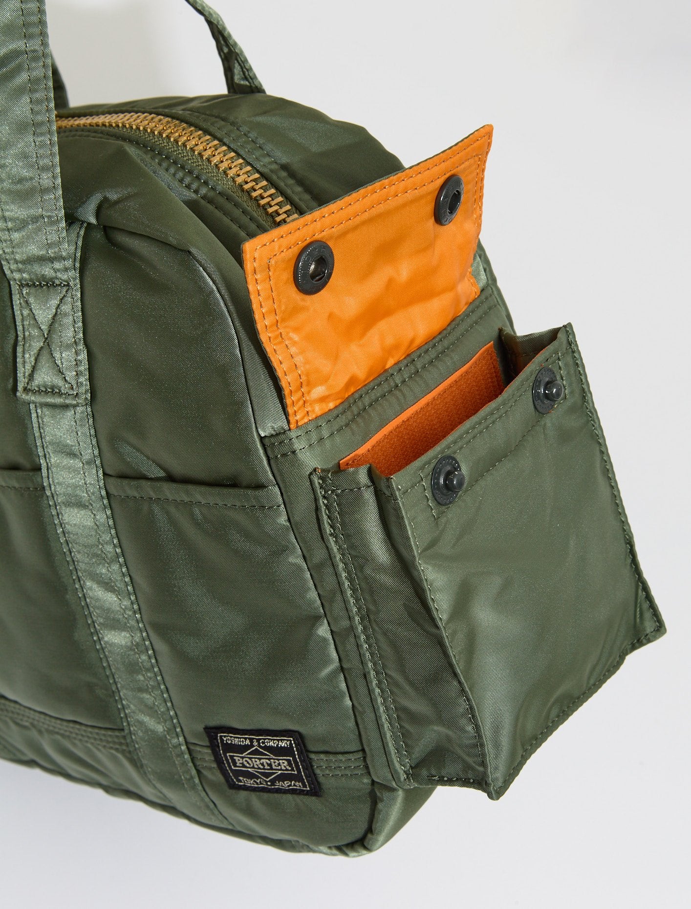 Small Duffle Bag in Sage Green