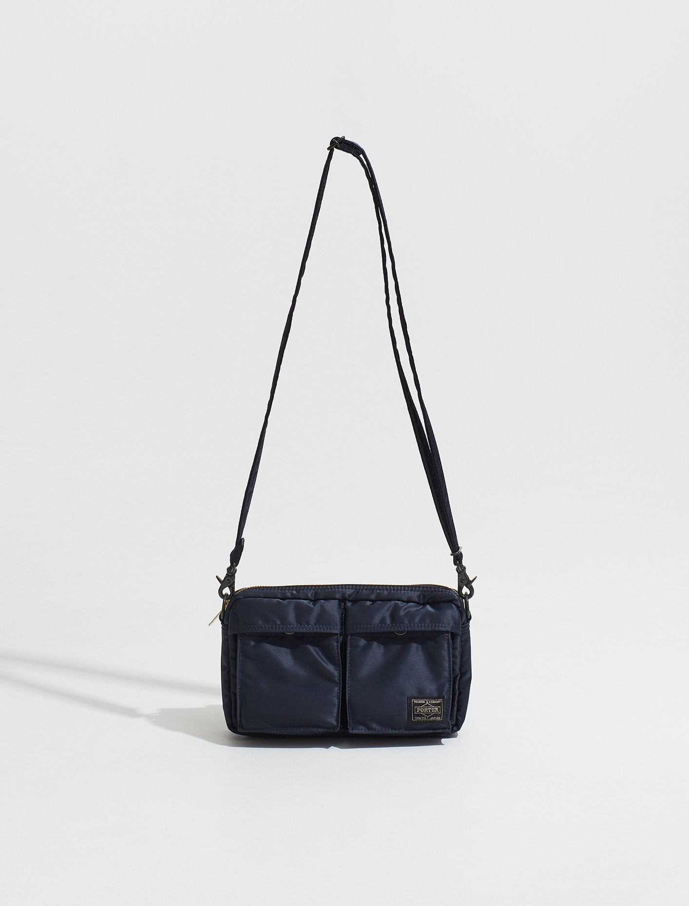 Tanker Shoulder Bag in Iron Blue