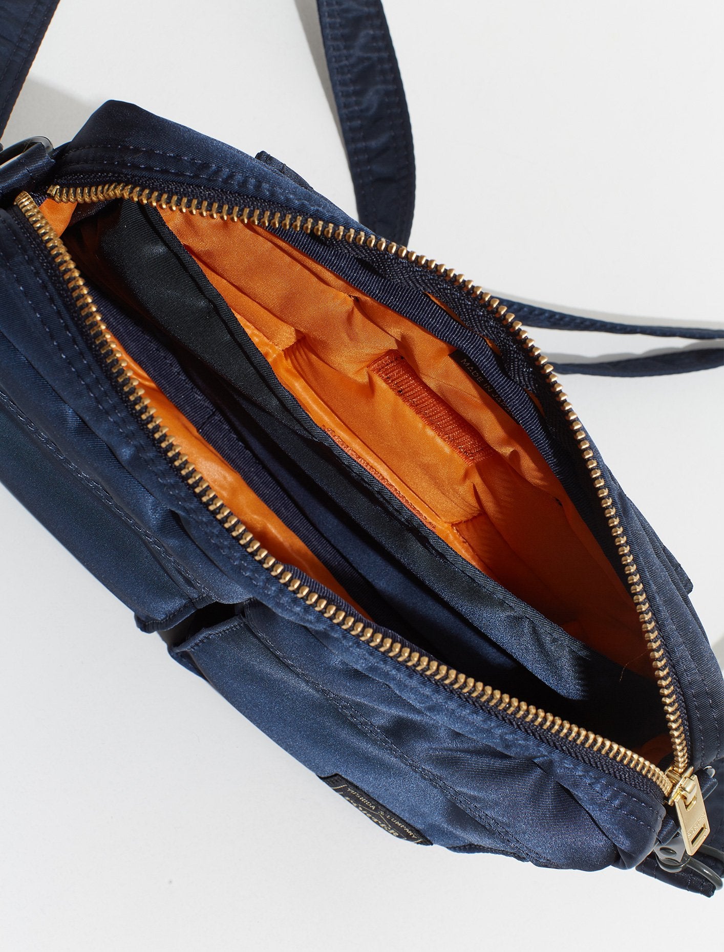 Tanker Shoulder Bag in Iron Blue