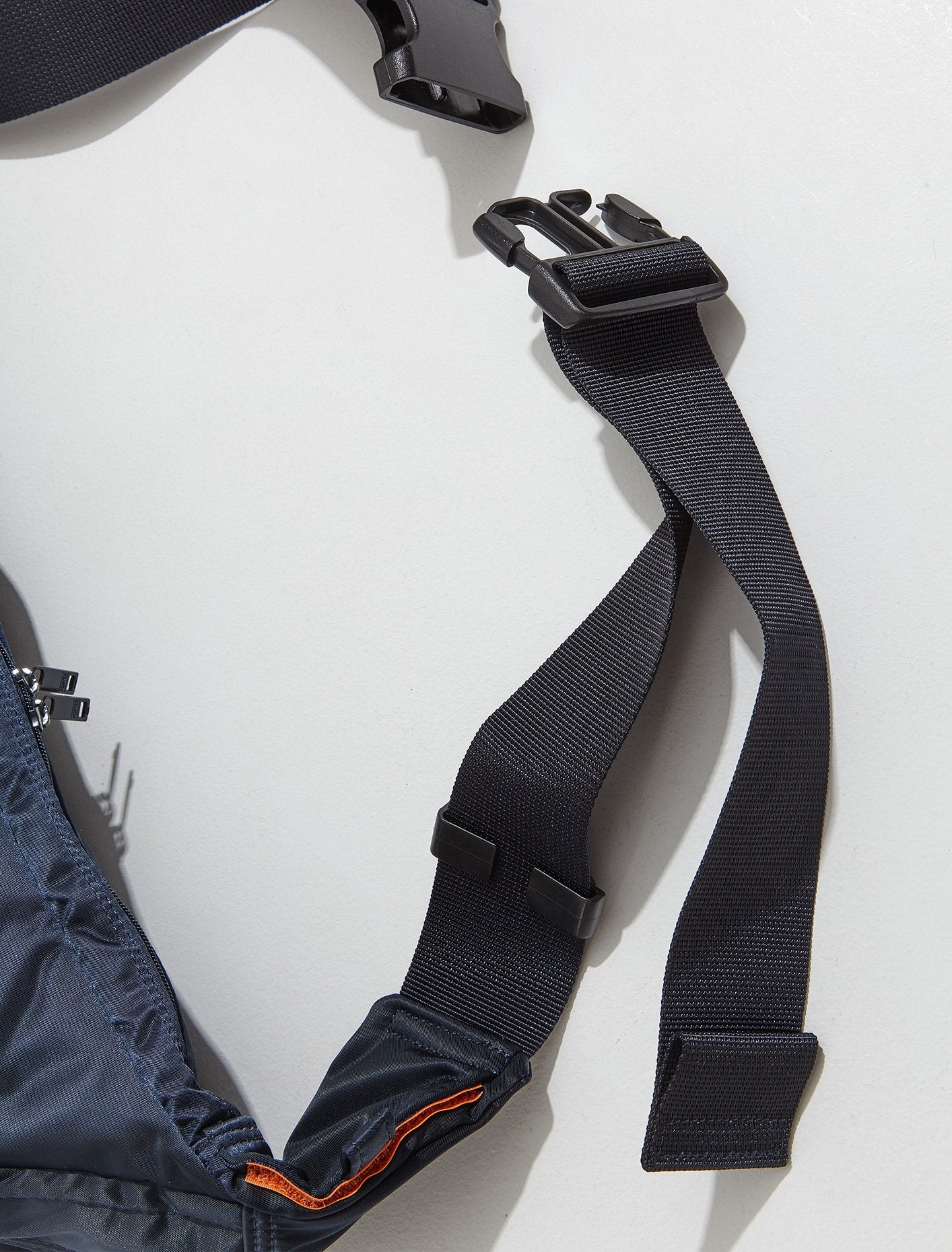 Large Tanker Waist Bag in Iron Blue