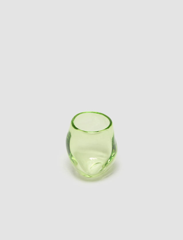Addled Water Glass Small in Apple