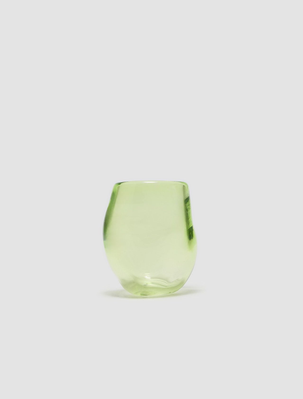 Addled Water Glass Small in Apple