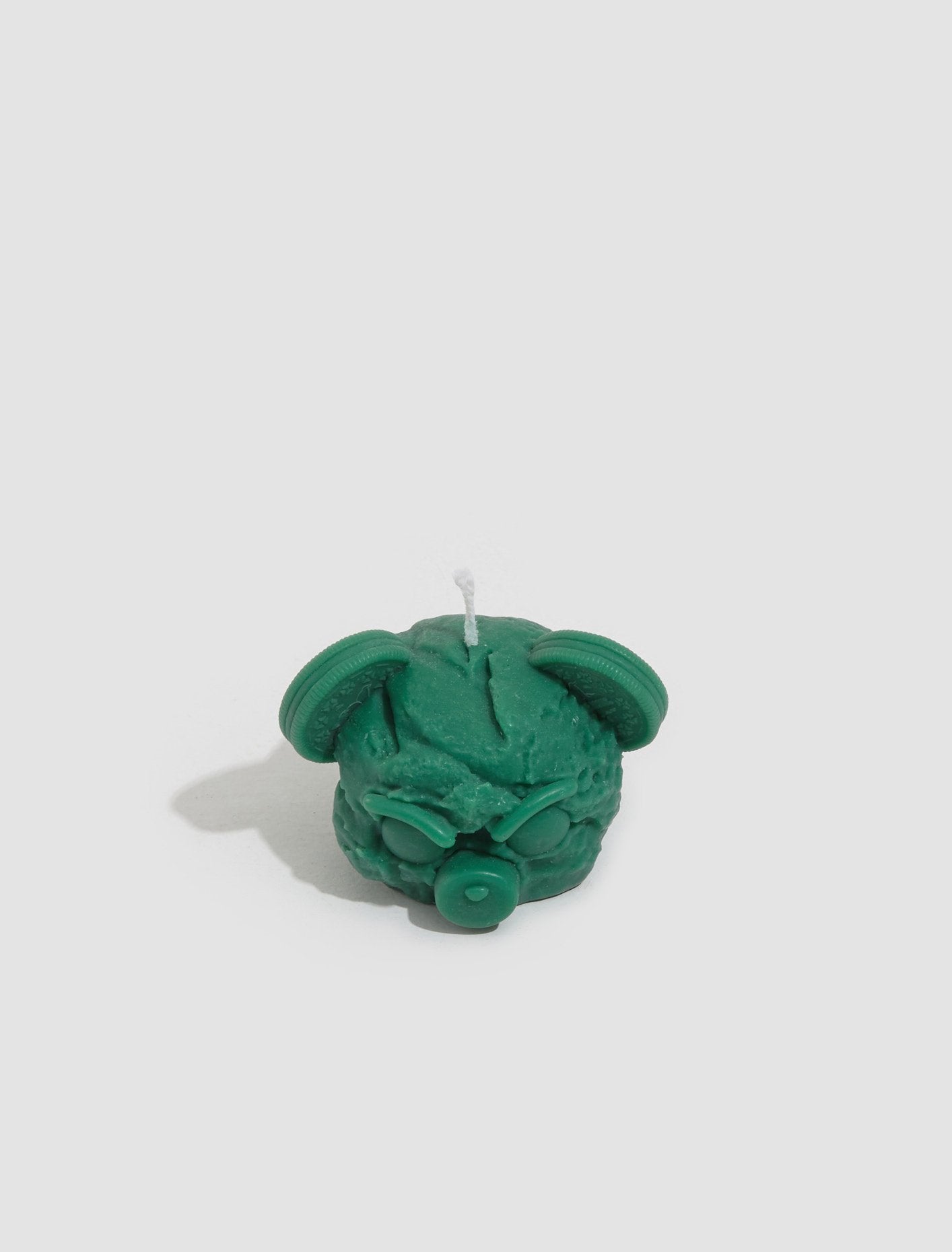 Cool Bear Candle in Green