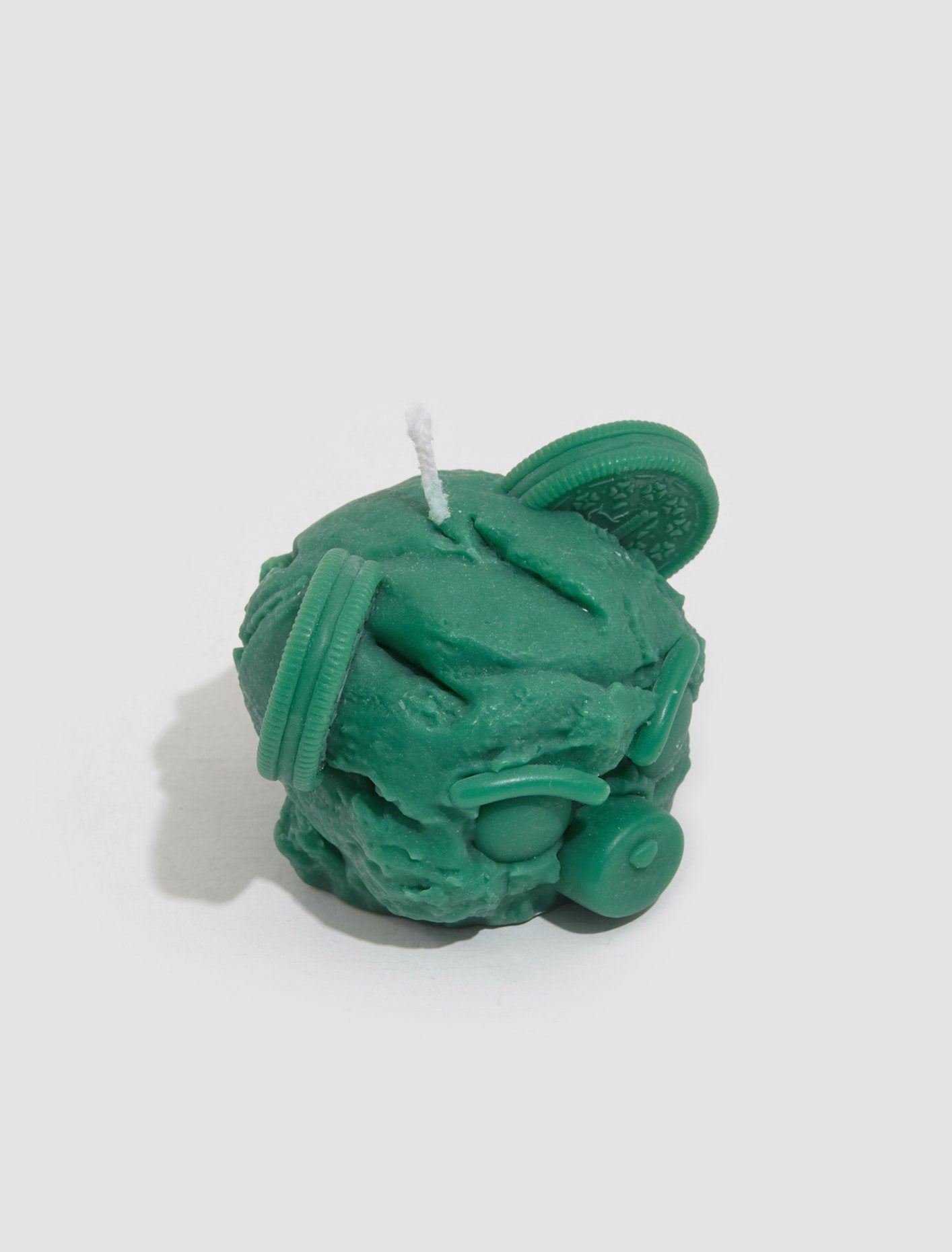 Cool Bear Candle in Green