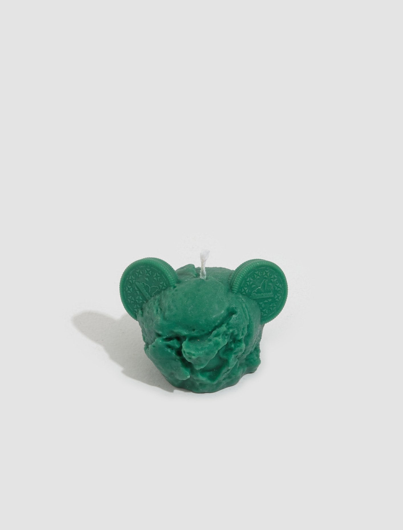 Cool Bear Candle in Green