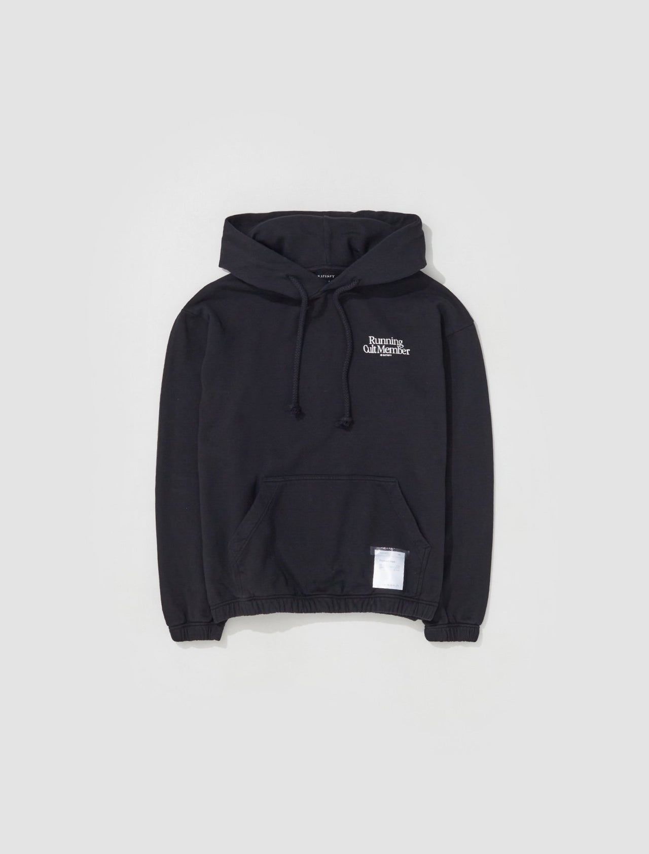 Organic Cotton Hoodie in Black