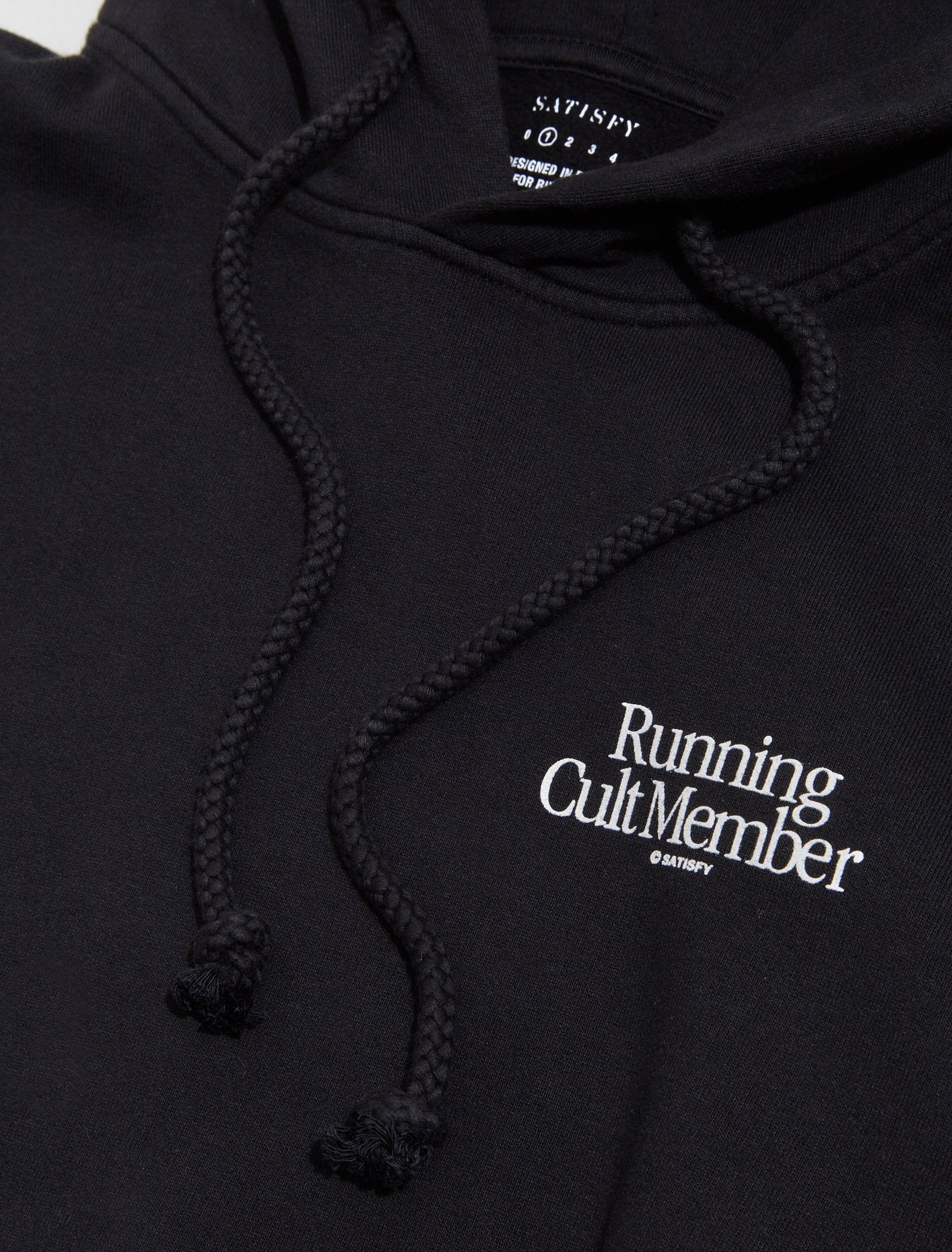 Organic Cotton Hoodie in Black