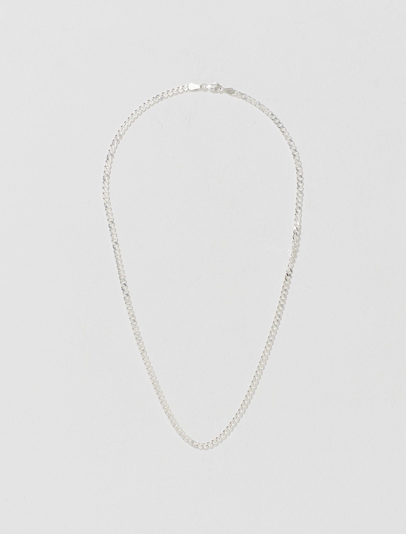 13g Sterling Silver (925) Fine Chain Link Necklace