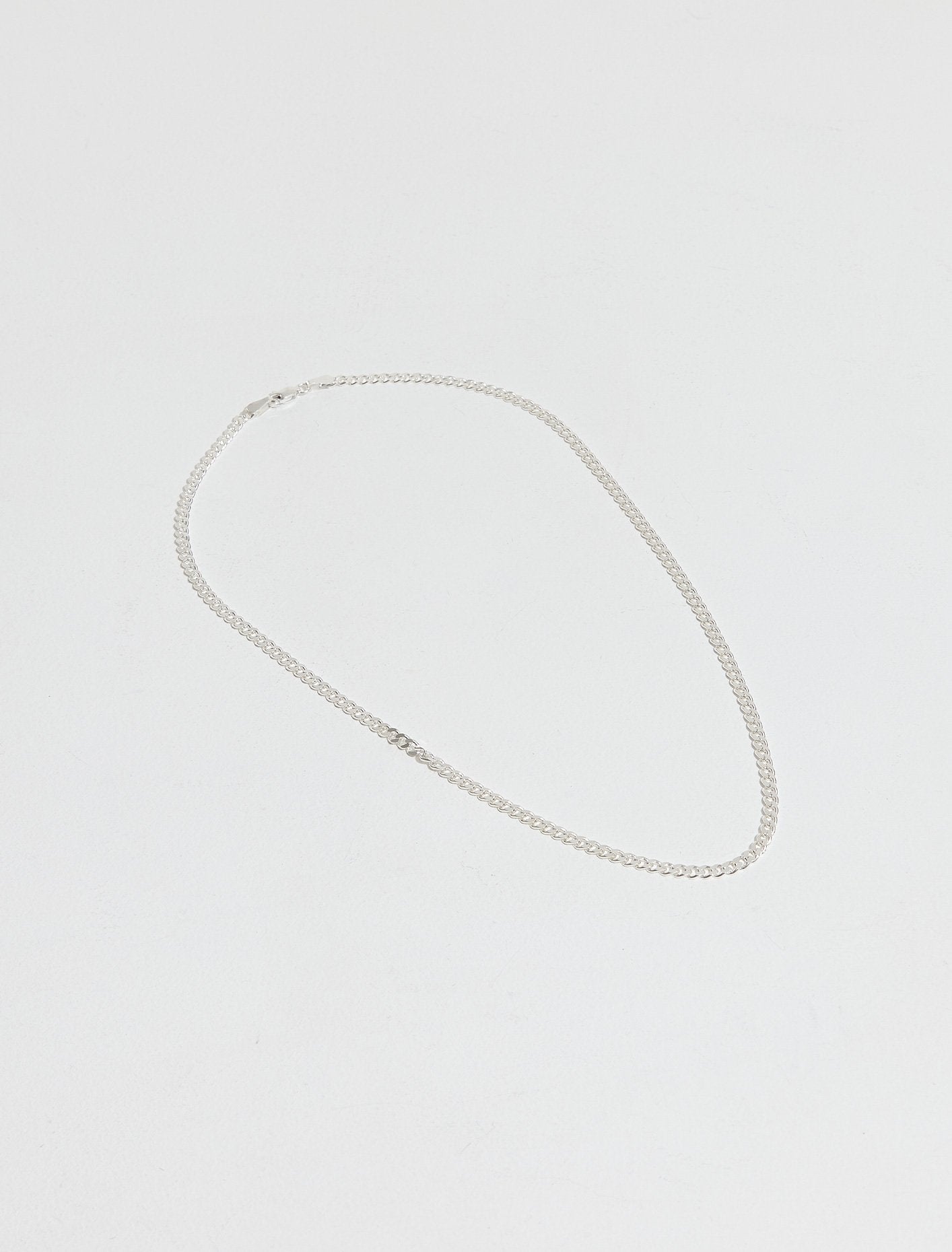 13g Sterling Silver (925) Fine Chain Link Necklace