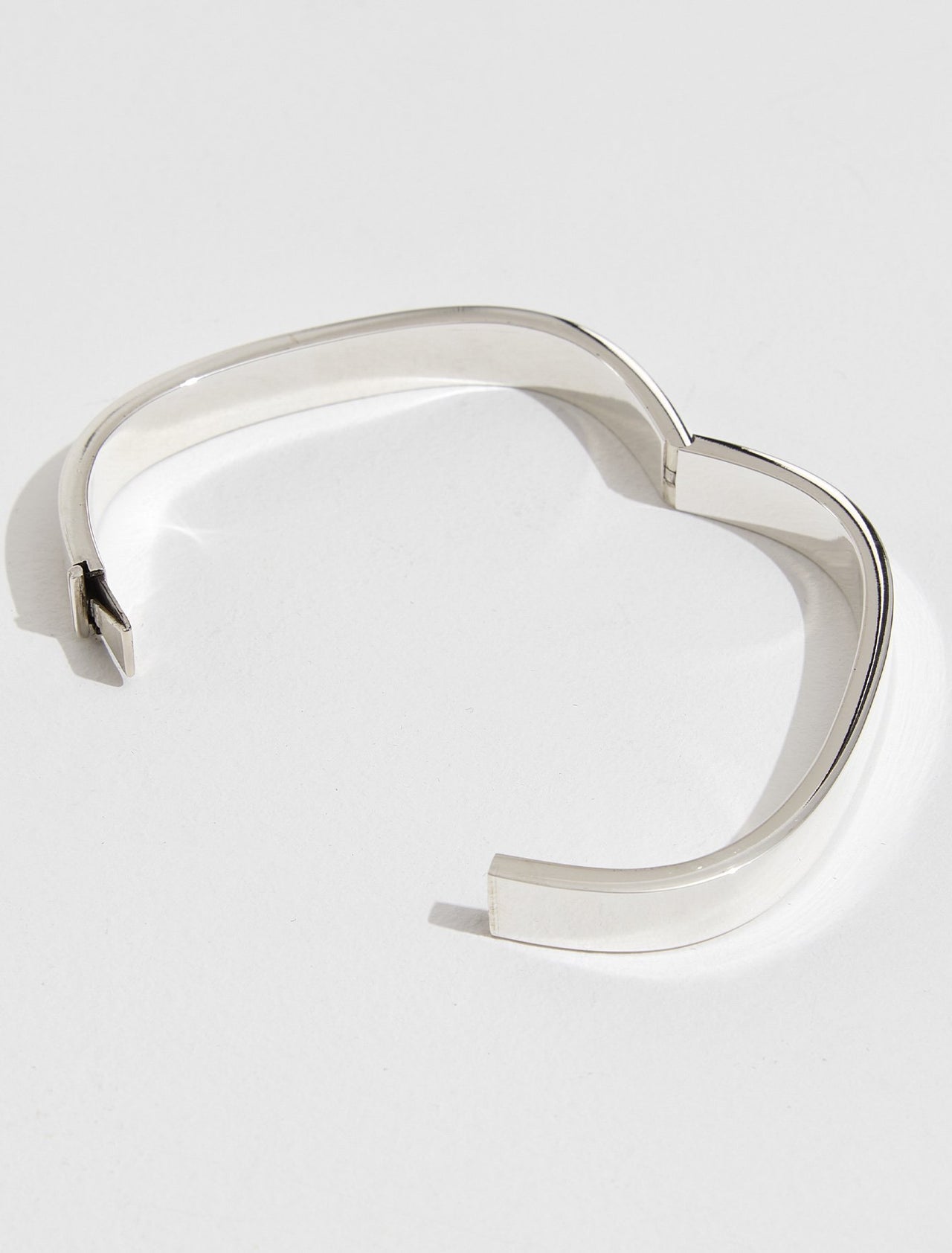 21.5g Sterling Silver (925) Square Bangle Bracelet