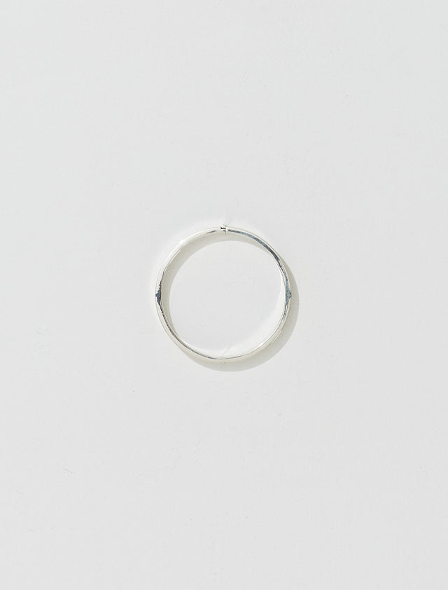 16.5g Sterling Silver (925) Round Bangle Bracelet