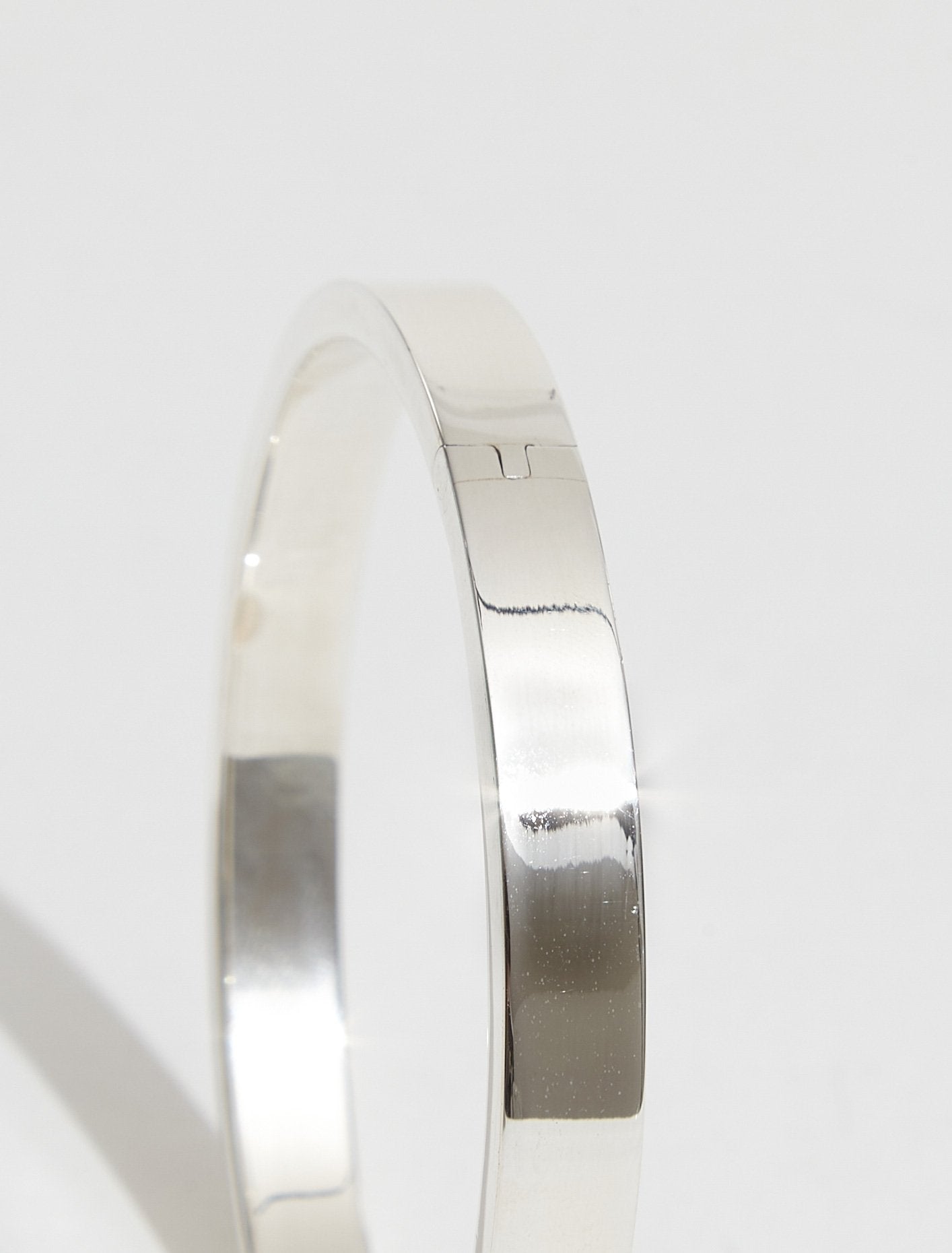 16.5g Sterling Silver (925) Round Bangle Bracelet