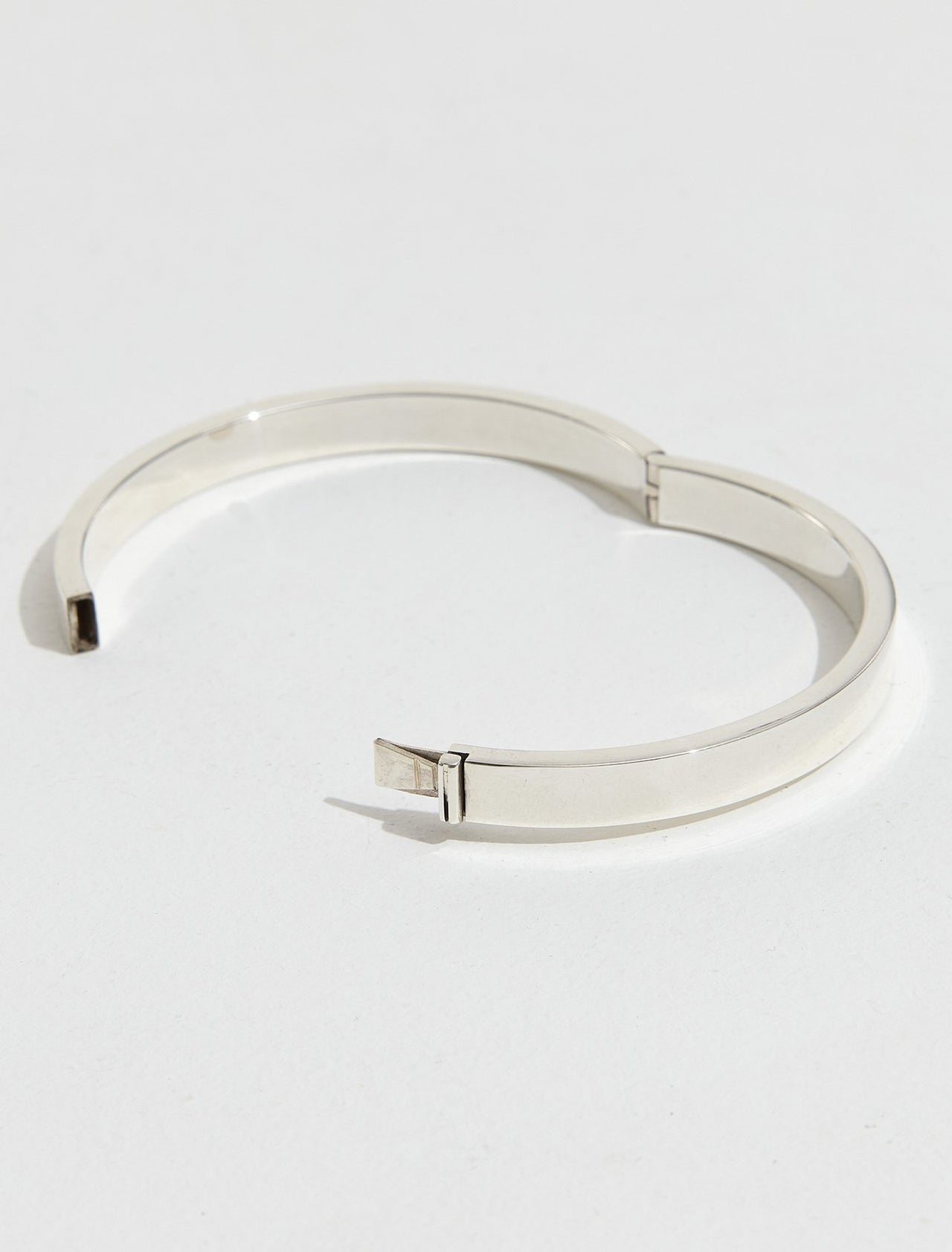 16.5g Sterling Silver (925) Round Bangle Bracelet