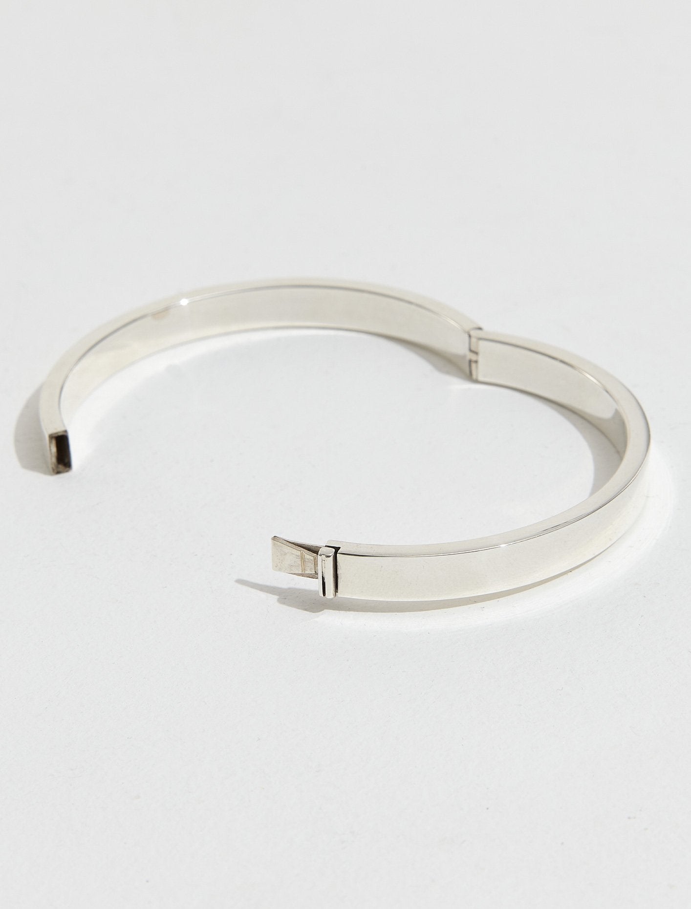 16.5g Sterling Silver (925) Round Bangle Bracelet