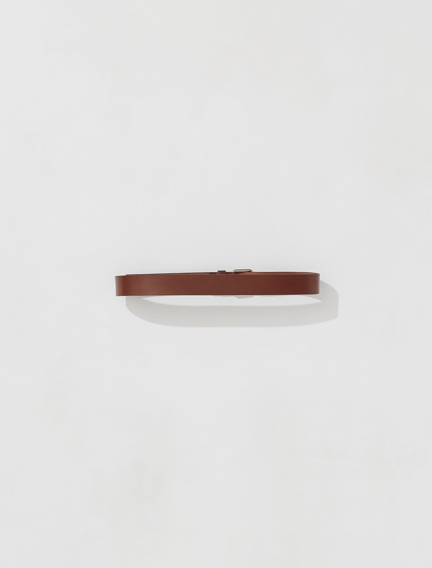 Metal Eyelet Belt in Tan
