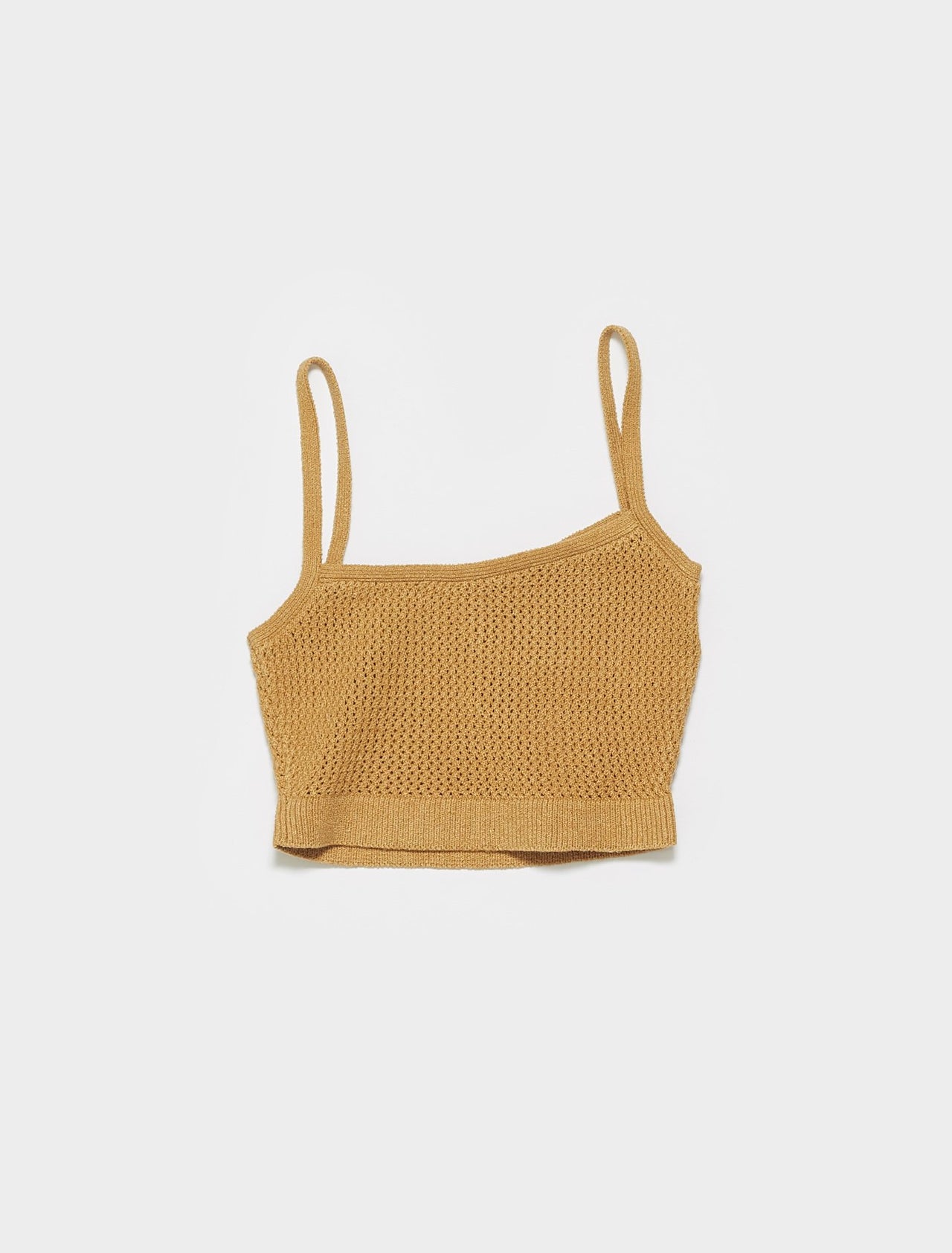 Slanted Tank Top in Ginger