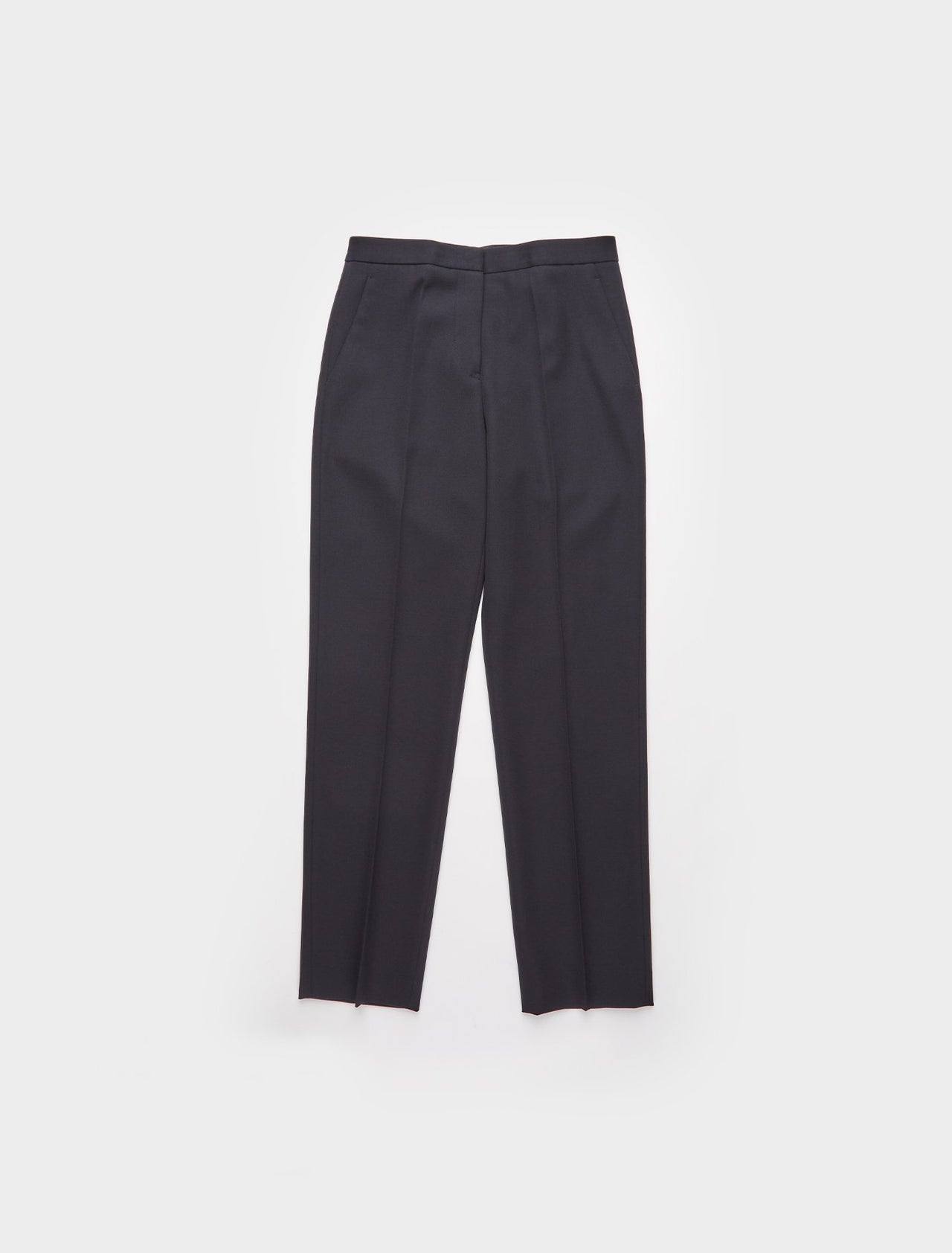 Cigarette Leg Trouser in Dark Blue