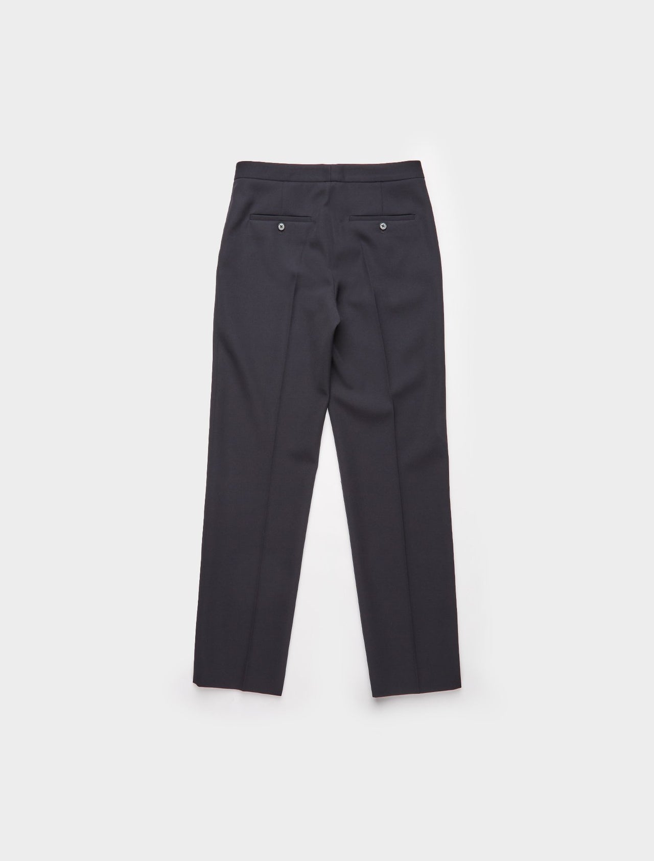 Cigarette Leg Trouser in Dark Blue