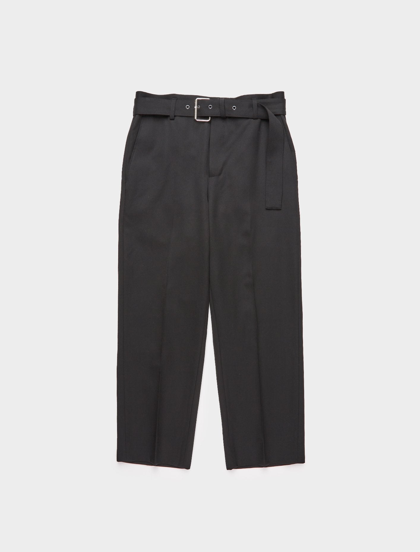 Belted Straight Trouser