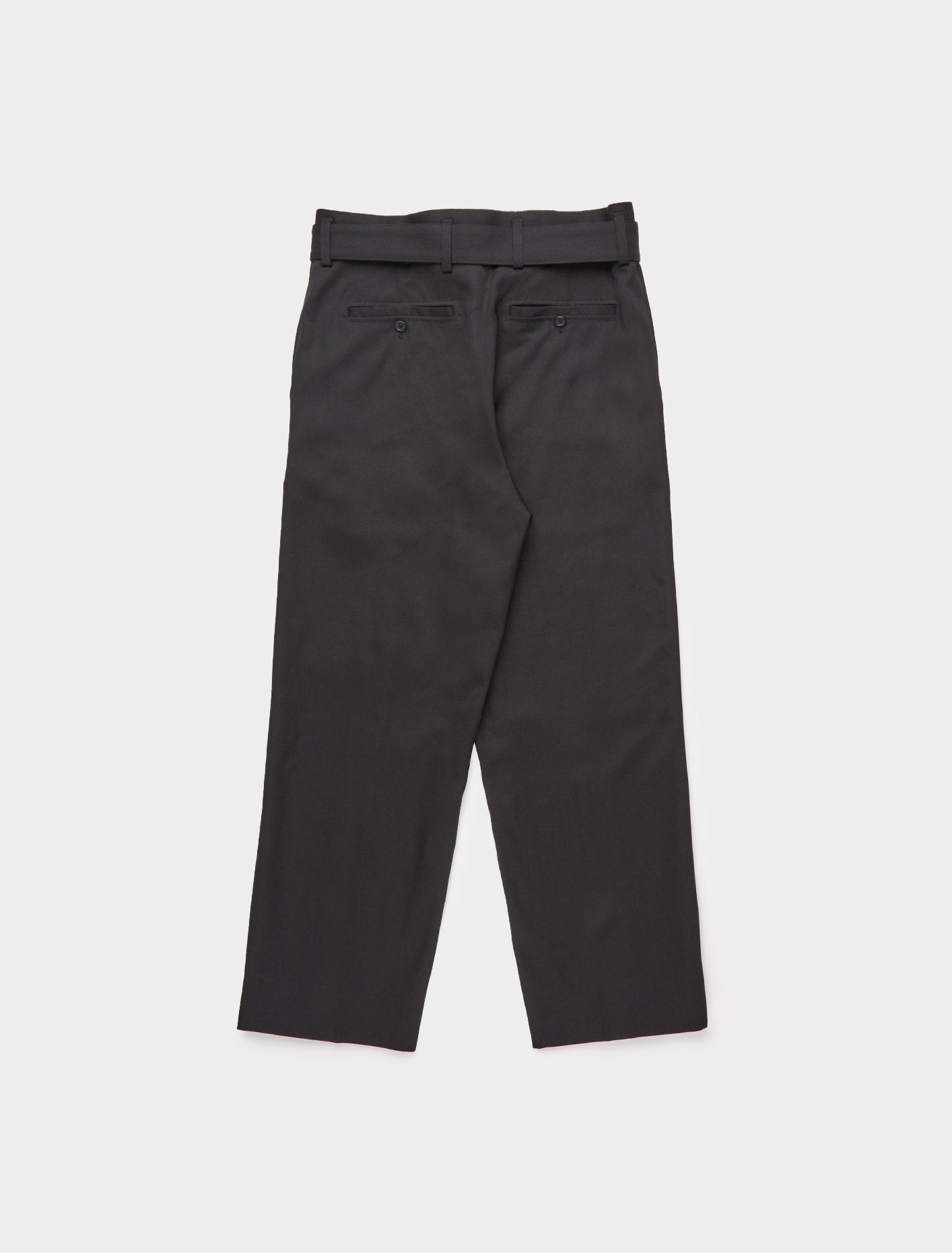 Belted Straight Trouser