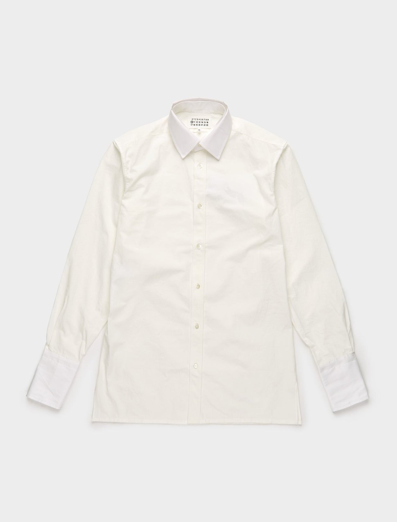 Cotton Shirt in Off White