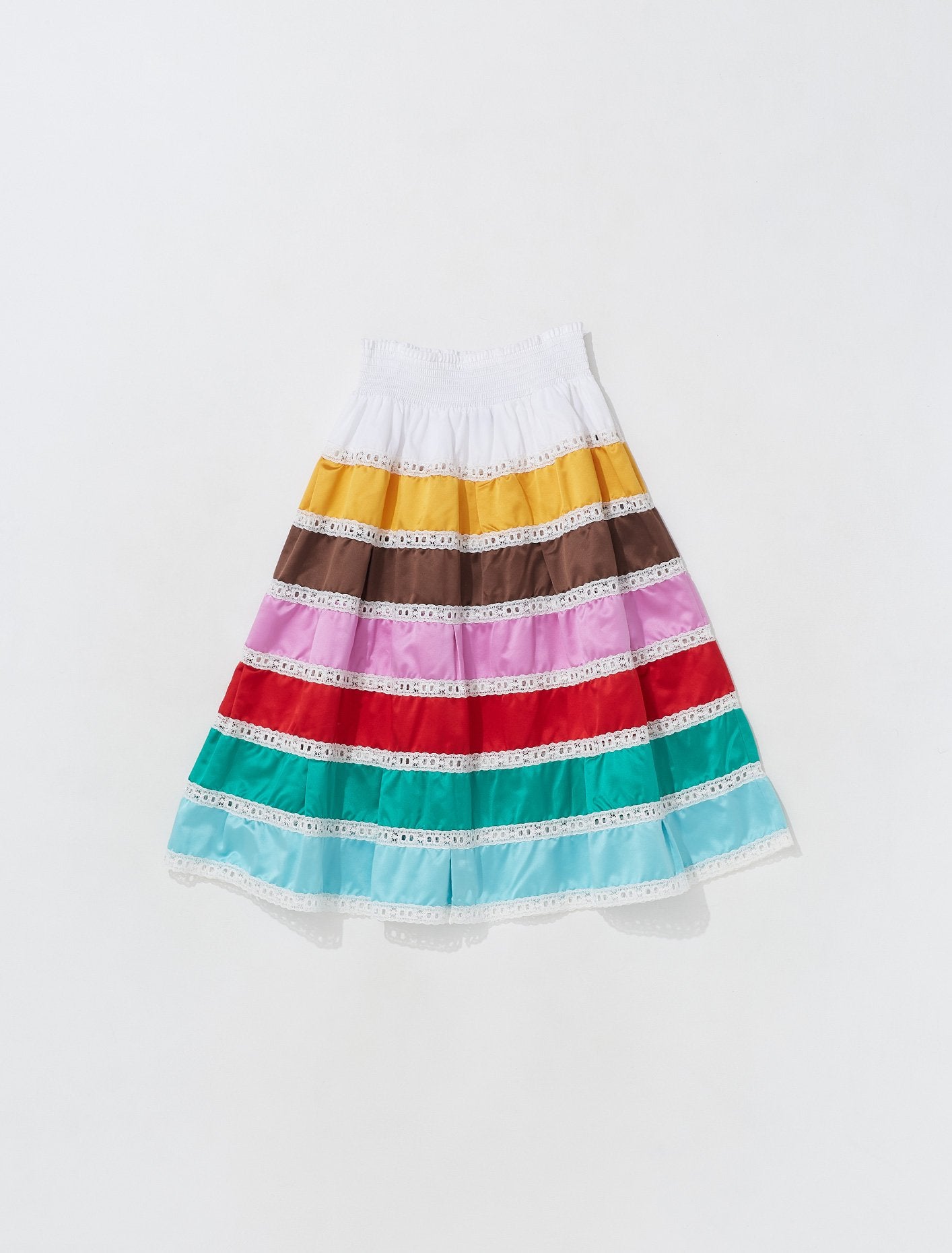 Multicolour Stripe Skirt