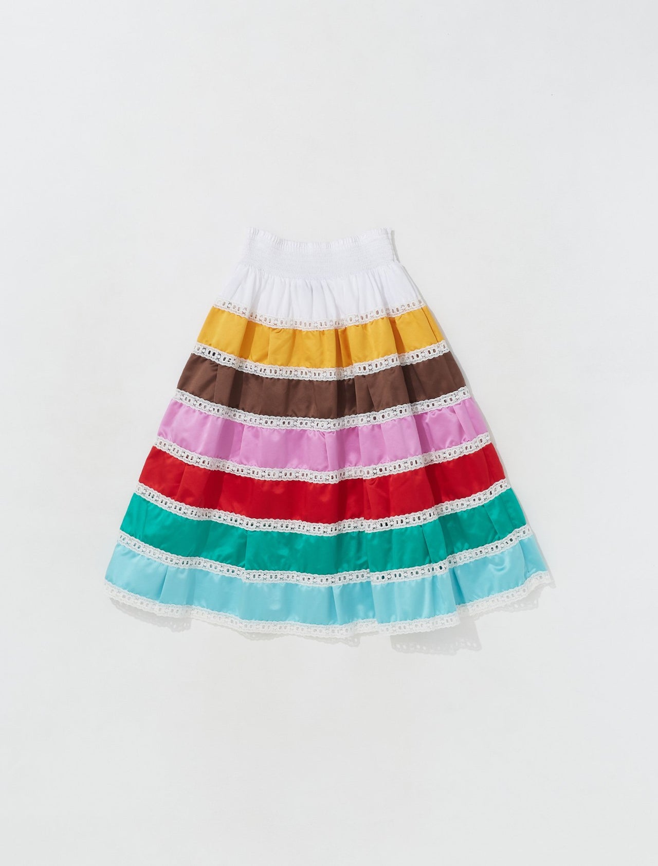 Multicolour Stripe Skirt