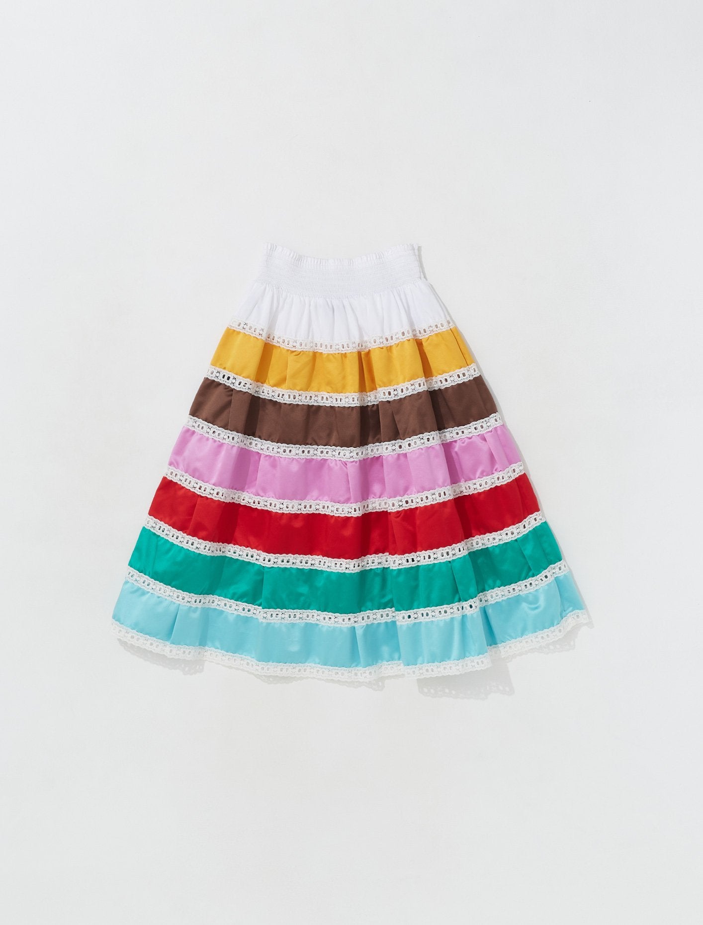 Multicolour Stripe Skirt