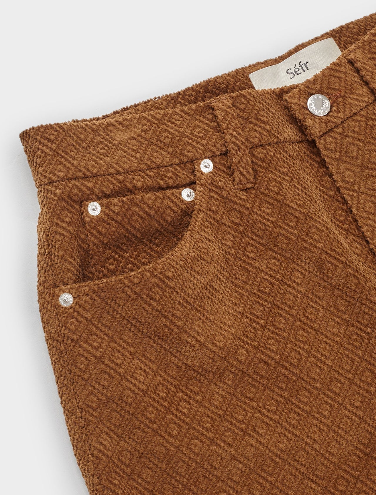 Sin Trouser in Oak Brown