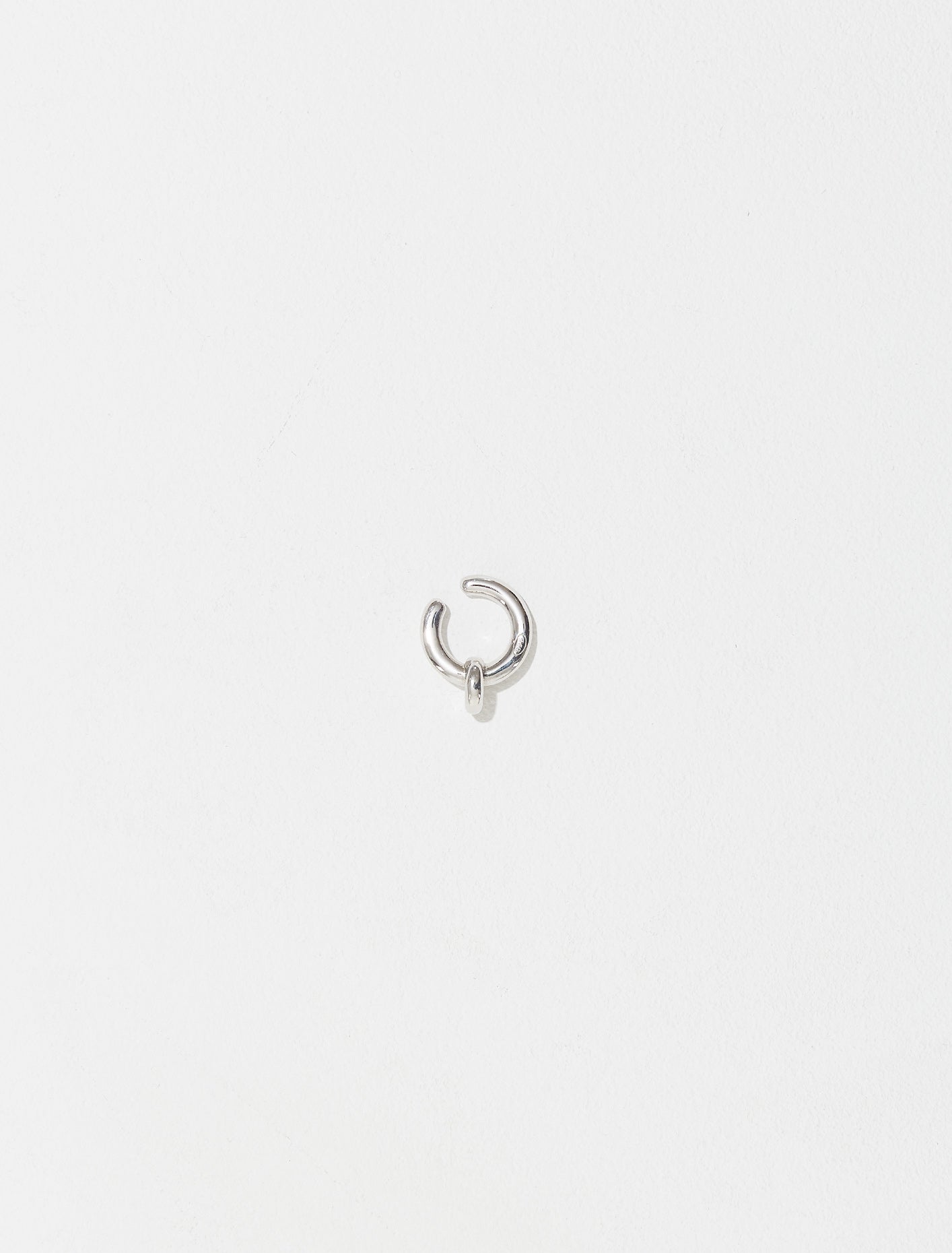 Muscle Ear Cuff in Silver