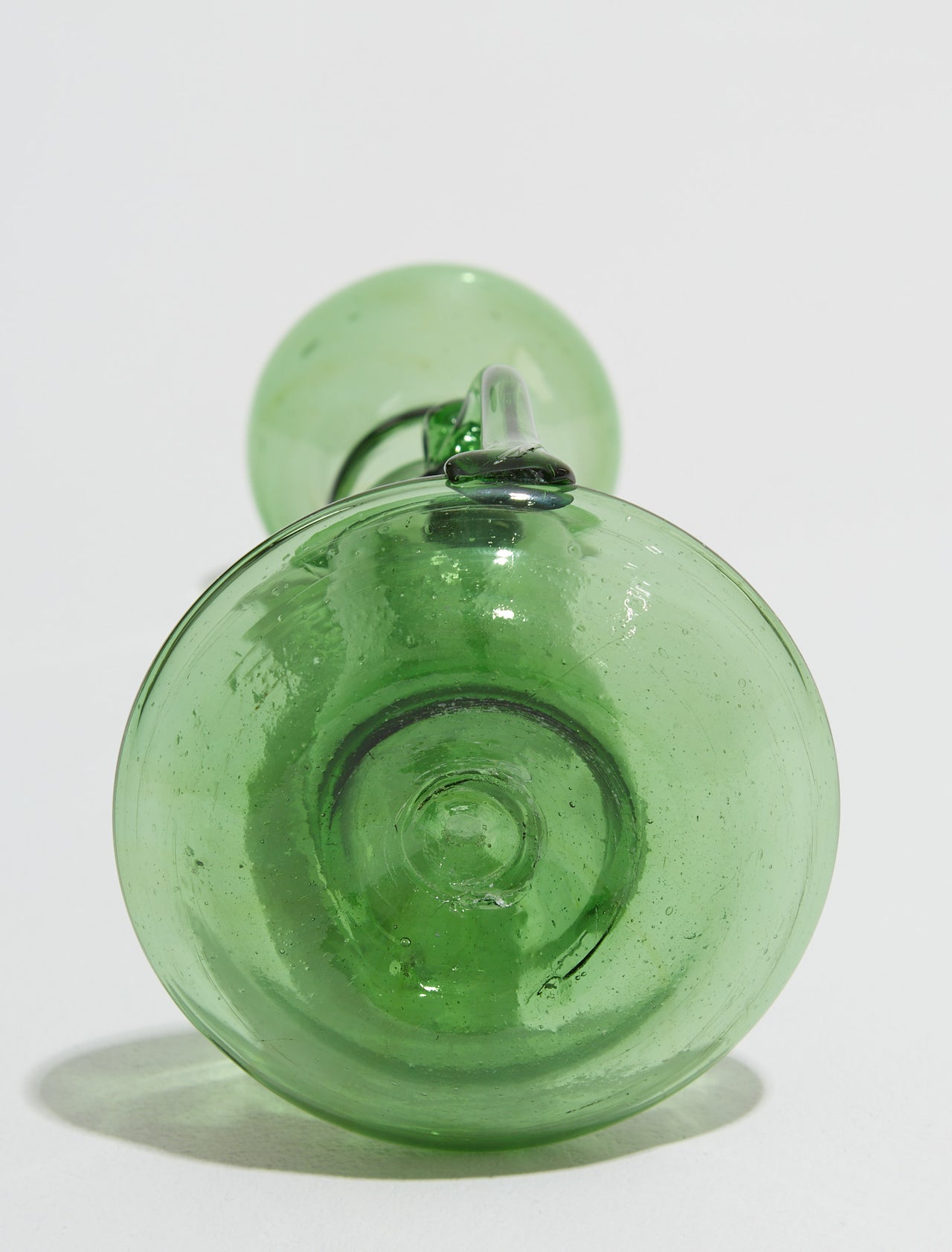 Porta Candele with Handle in Olive