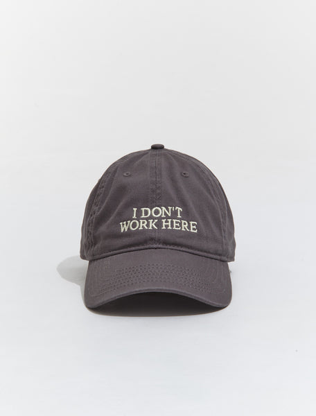 IDEA BOOKS キャップ I DON'T WORK HERE cap 帽子 IDEA/アイデア】 SORRY I DONT WORK HERE CAP（キャップ）｜IDEA