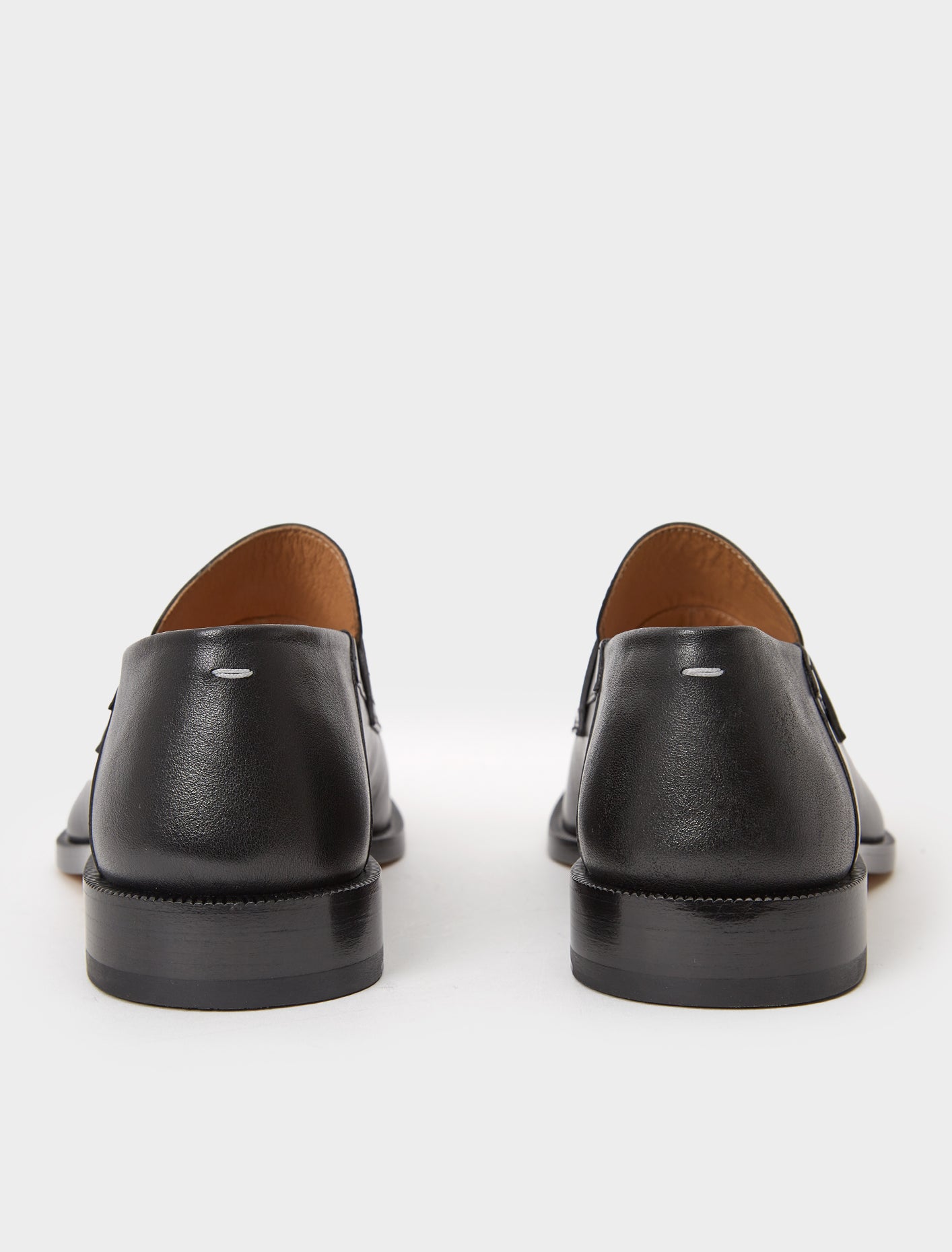 Tabi Slip-On Loafers in Black