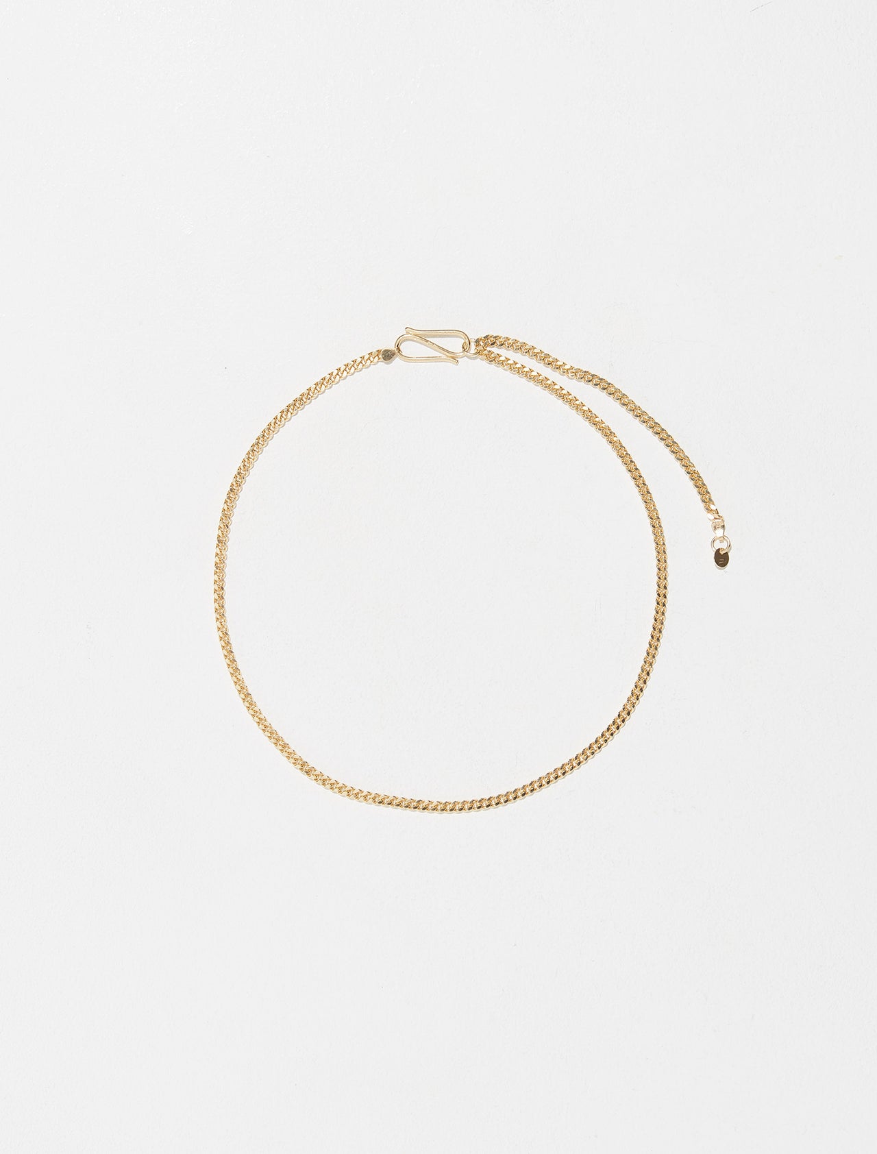 Chain Choker in 18k Coated Gold