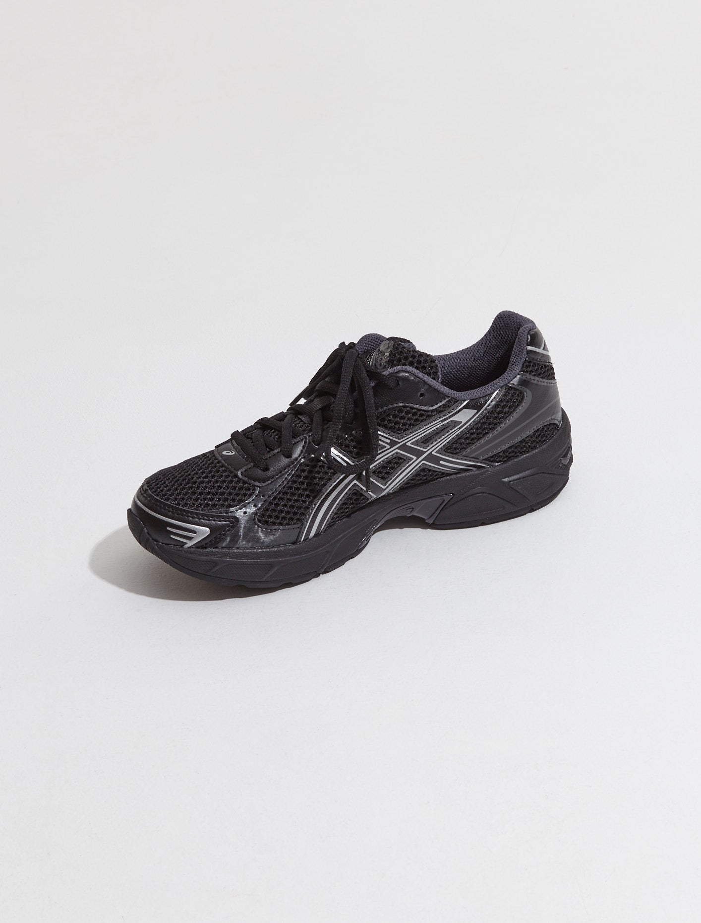 GEL-1130 Sneaker in Black & Pure Silver