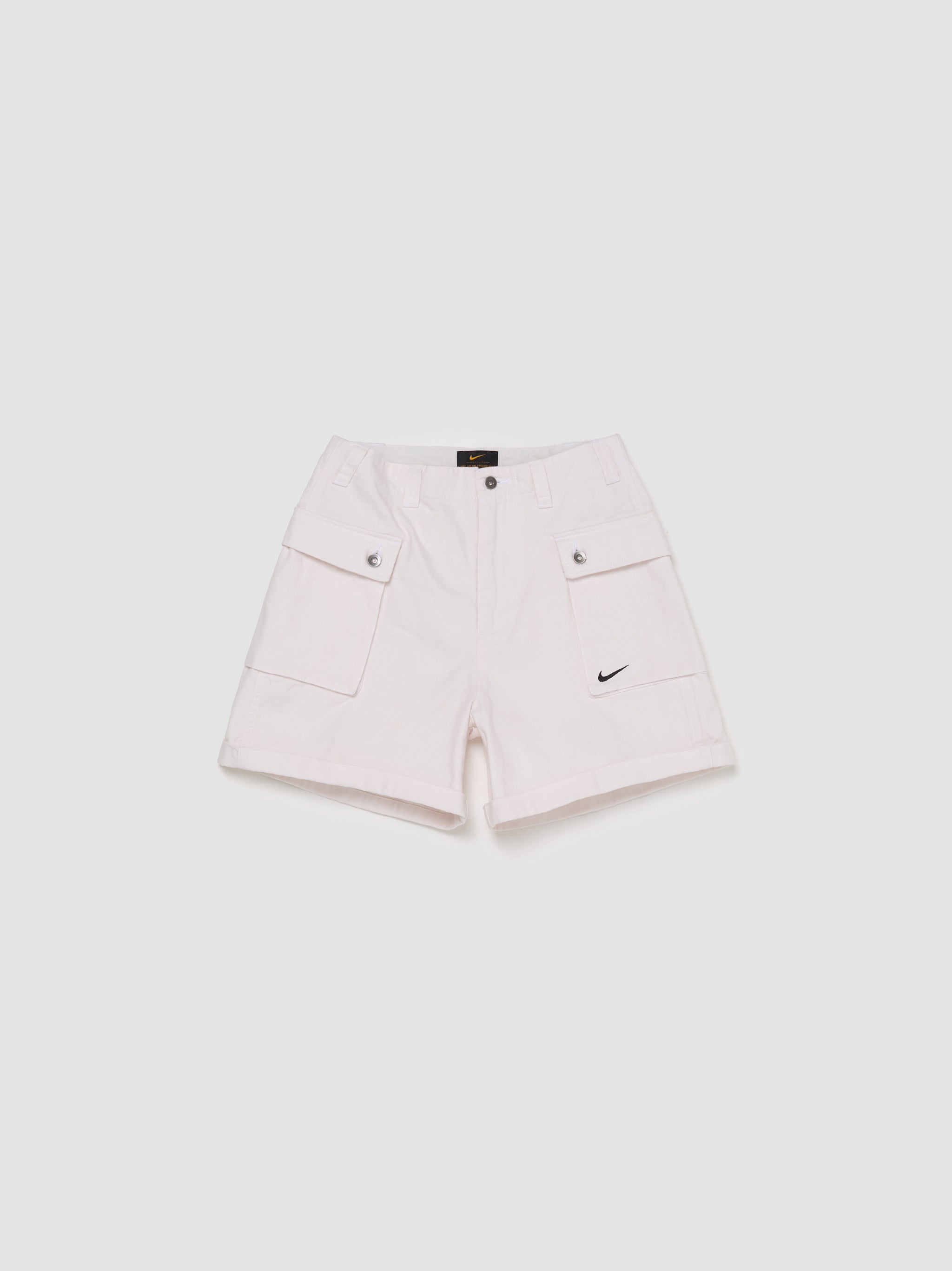 Woven P44 Cargo Shorts in White