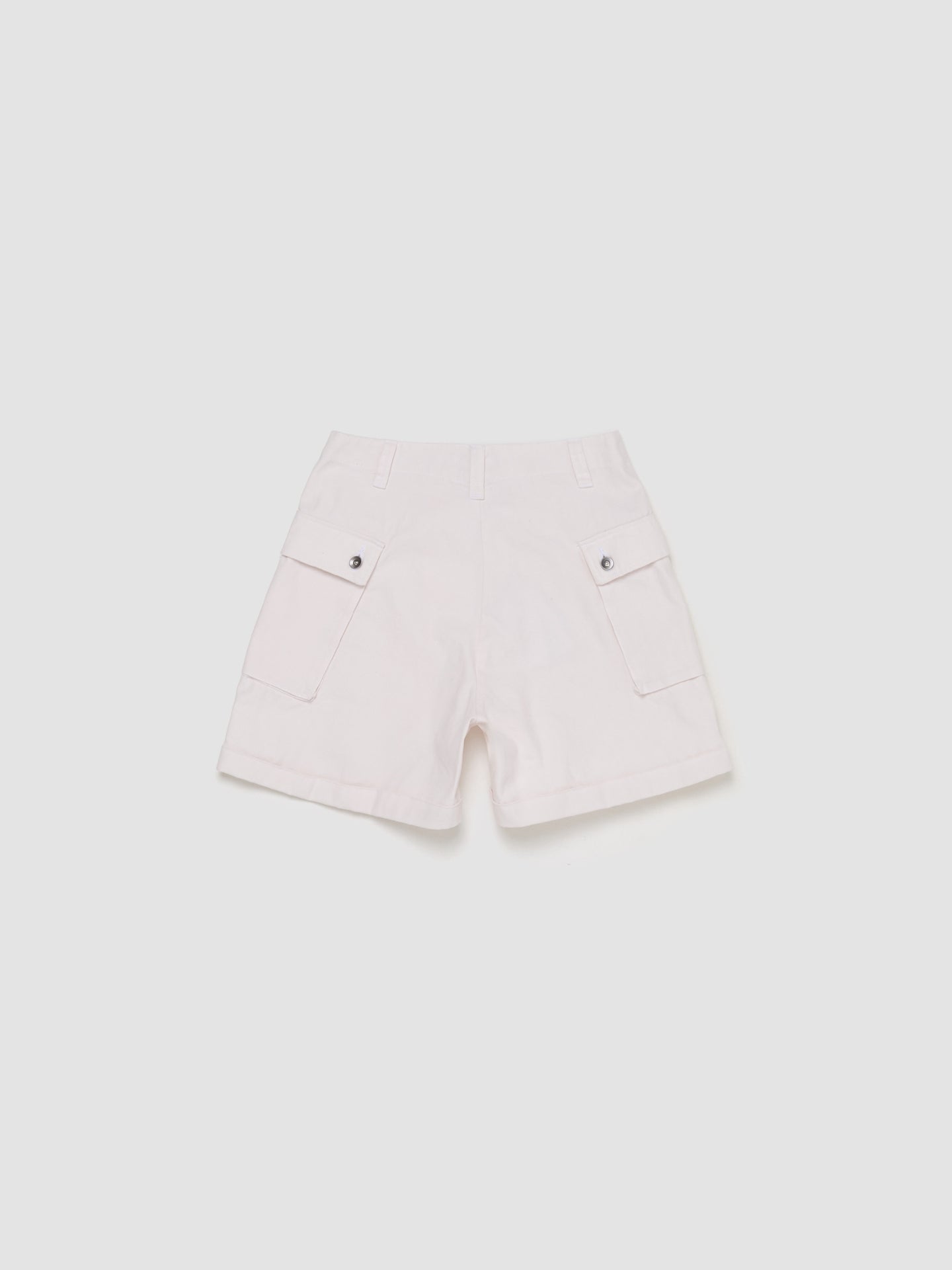 Woven P44 Cargo Shorts in White