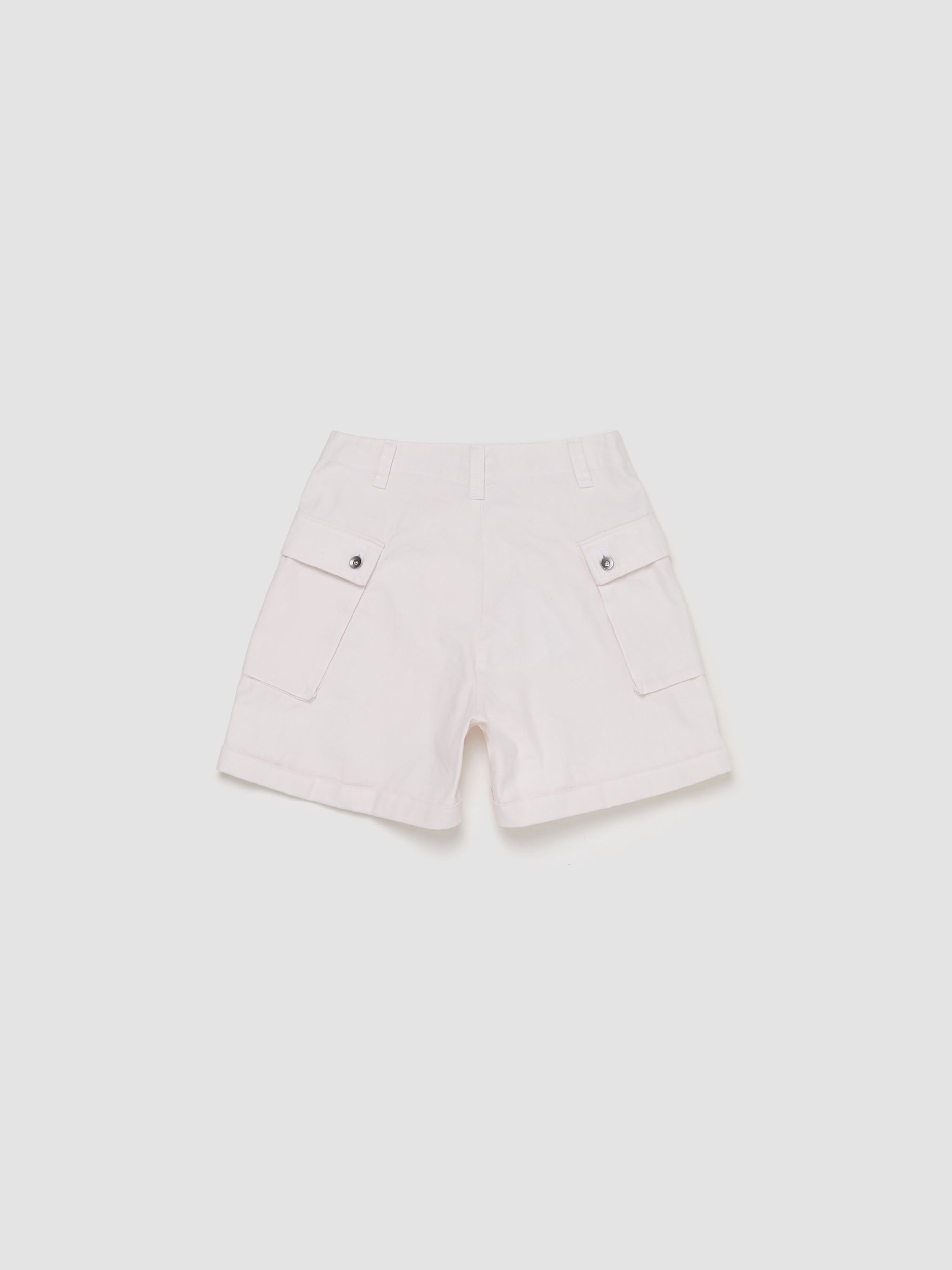 Woven P44 Cargo Shorts in White