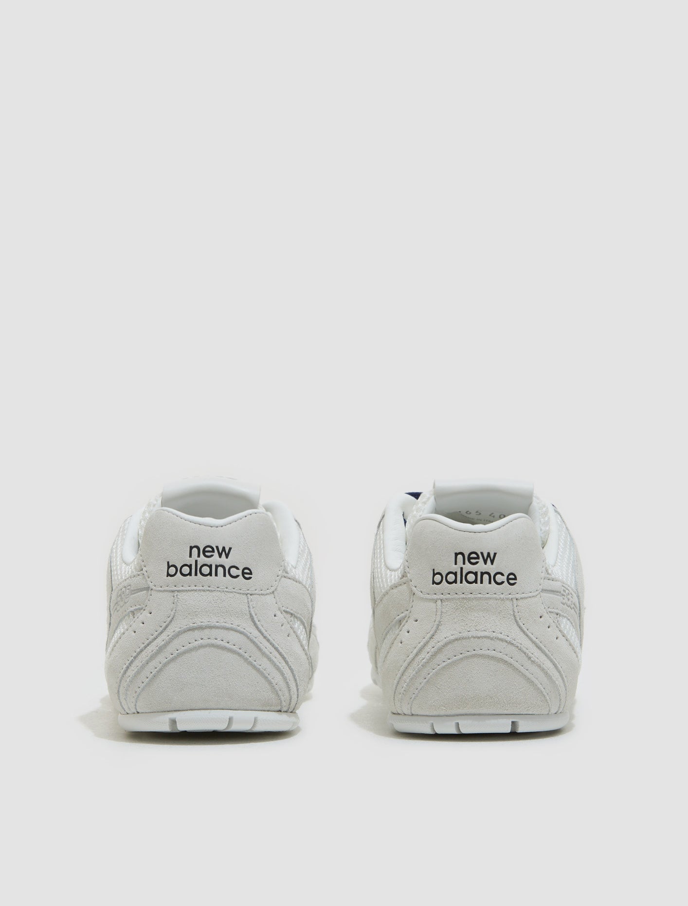 x New Balance 530 SL Suede & Mesh Sneaker in White