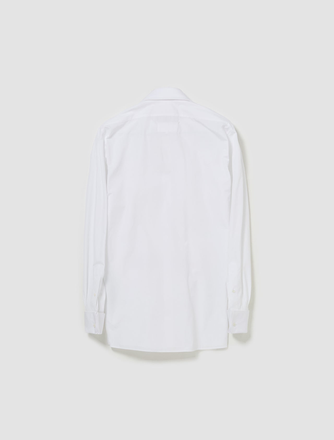 Pointed Collar Shirt in White