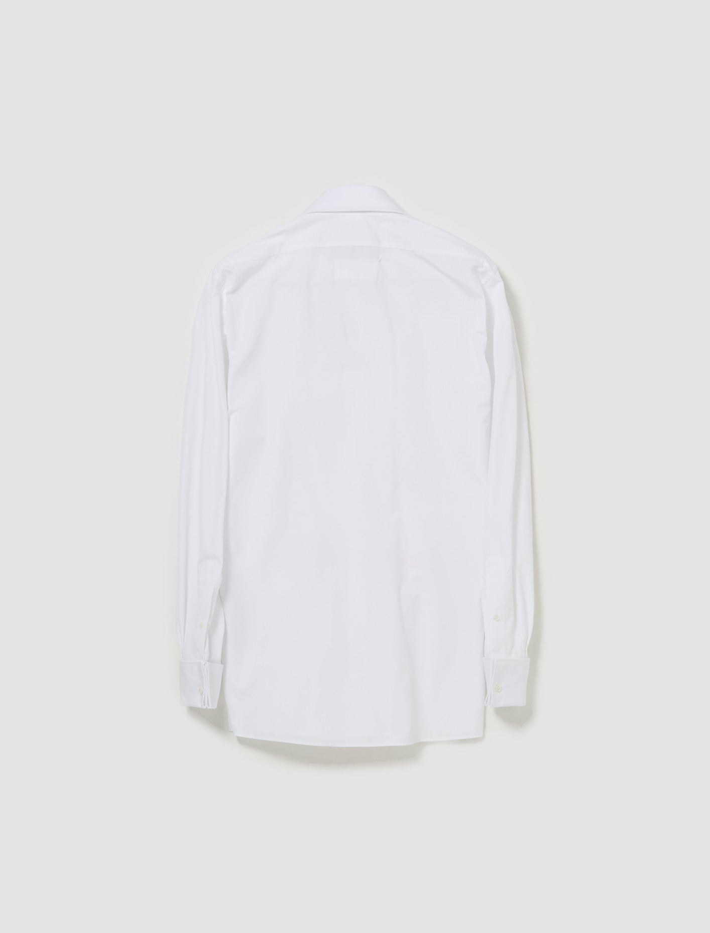 Pointed Collar Shirt in White